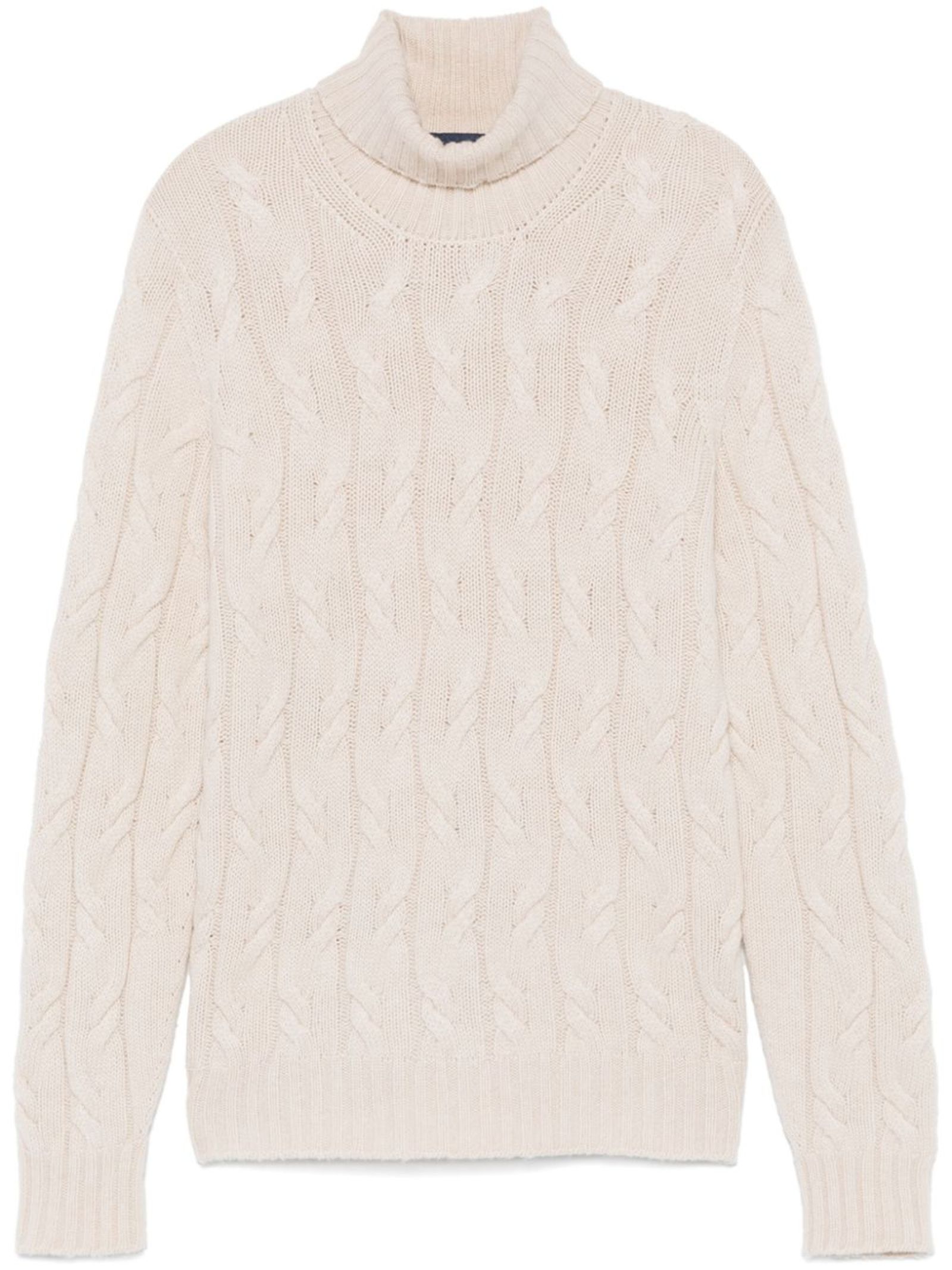 Light Beige Cashmere Sweater