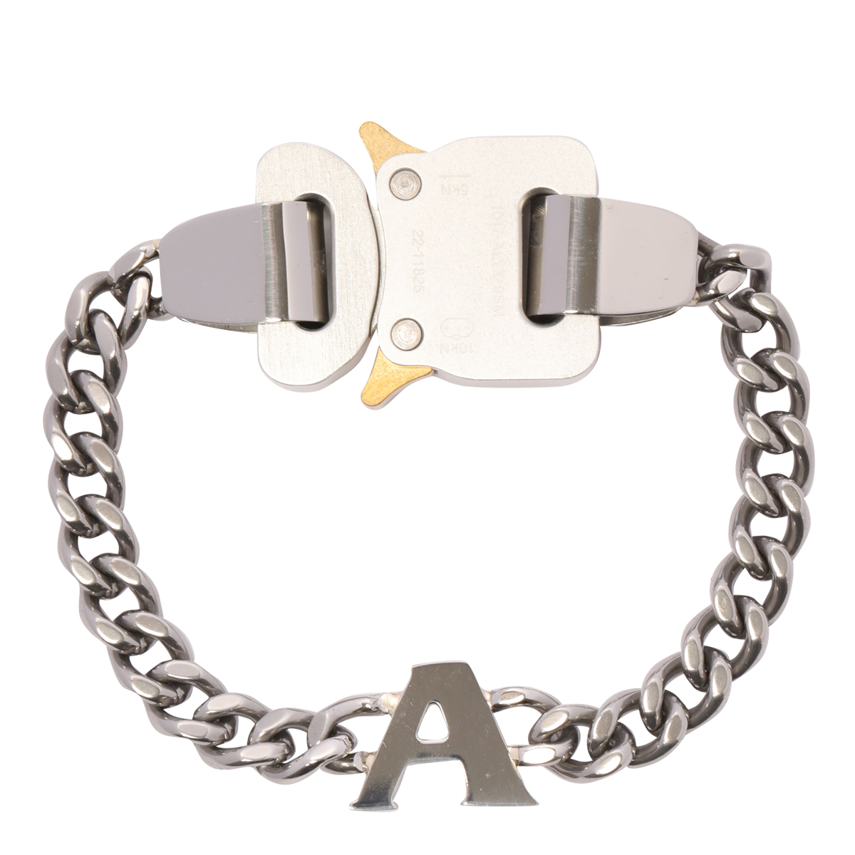 Buckle Charm Logo Bracelet