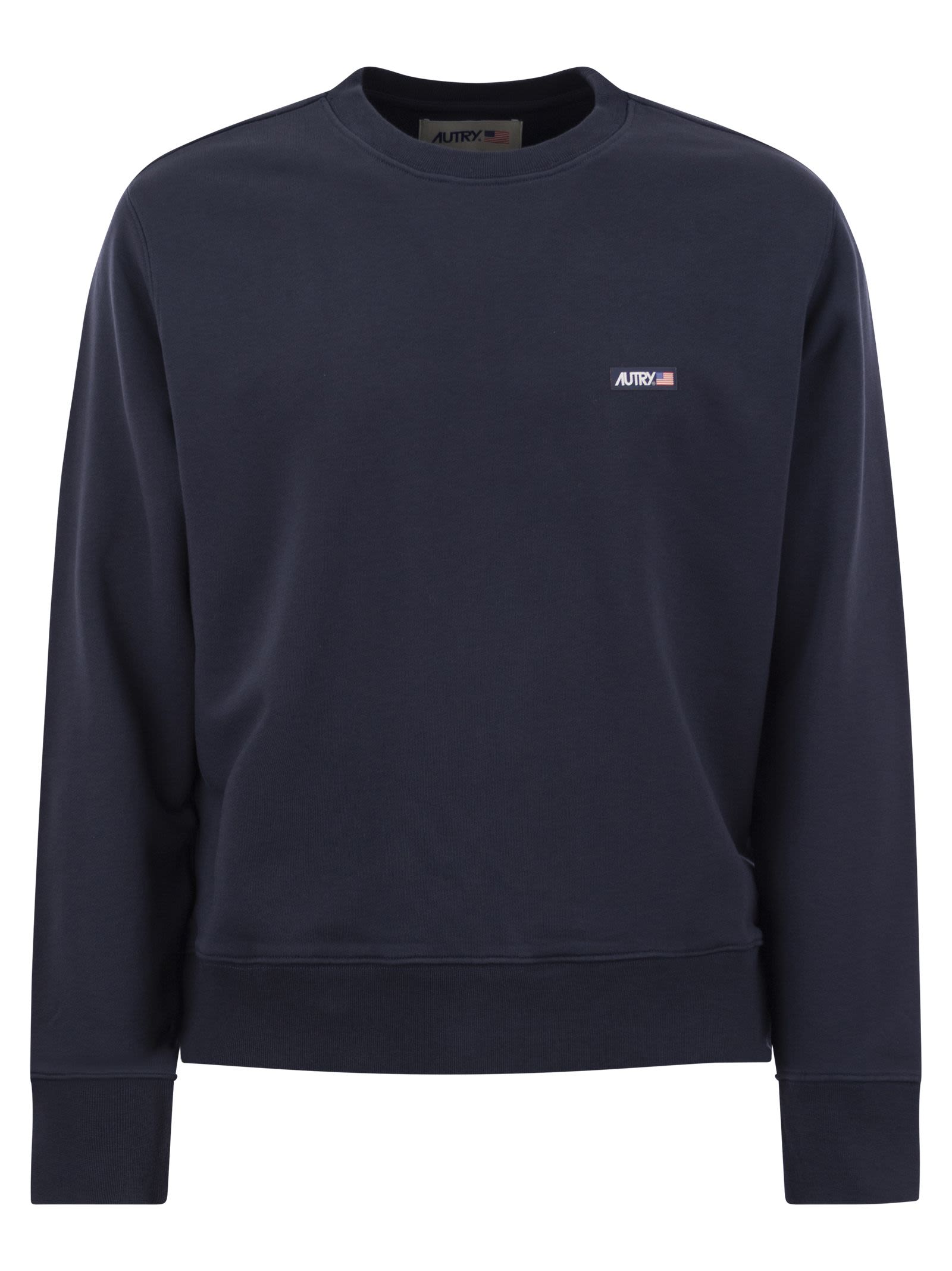 Cotton Crew-neck Sweatshirt