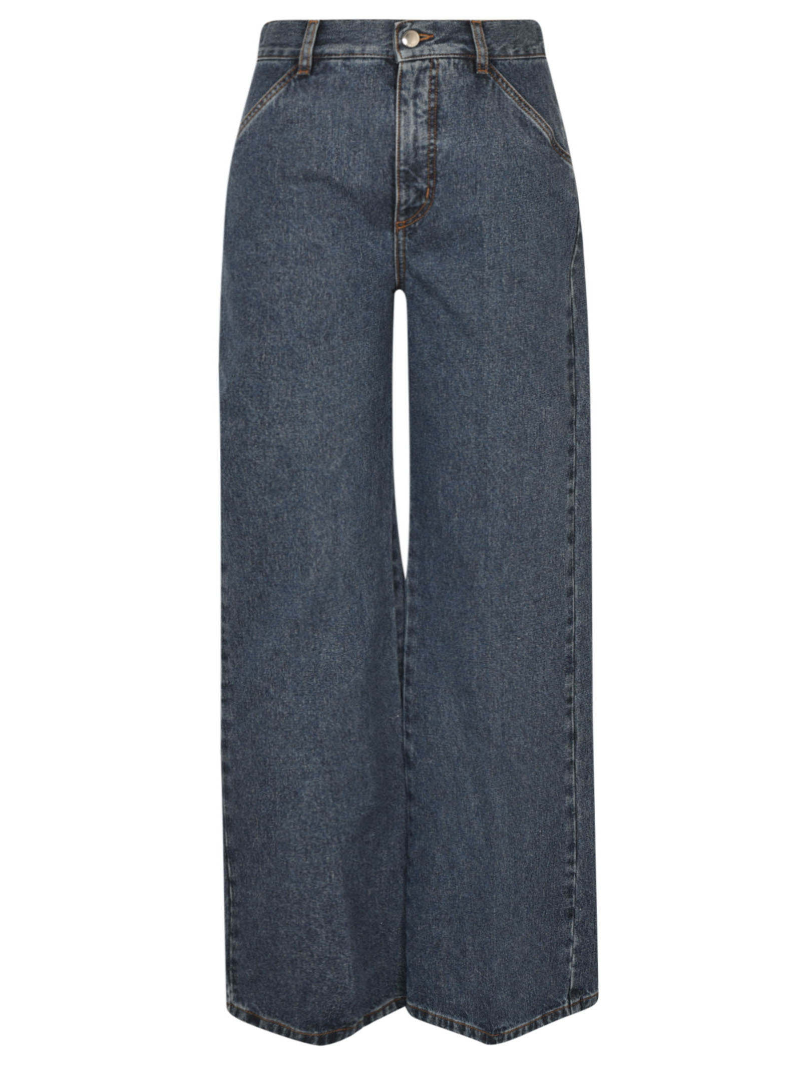 Chloé Wide Straight Leg Jeans