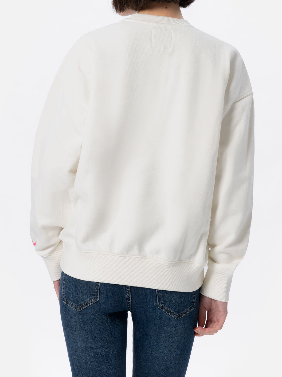 MC2 SAINT BARTH WOMAN FLEECE SWEATSHIRT WITH TWEETY PRINT WARNER BROS