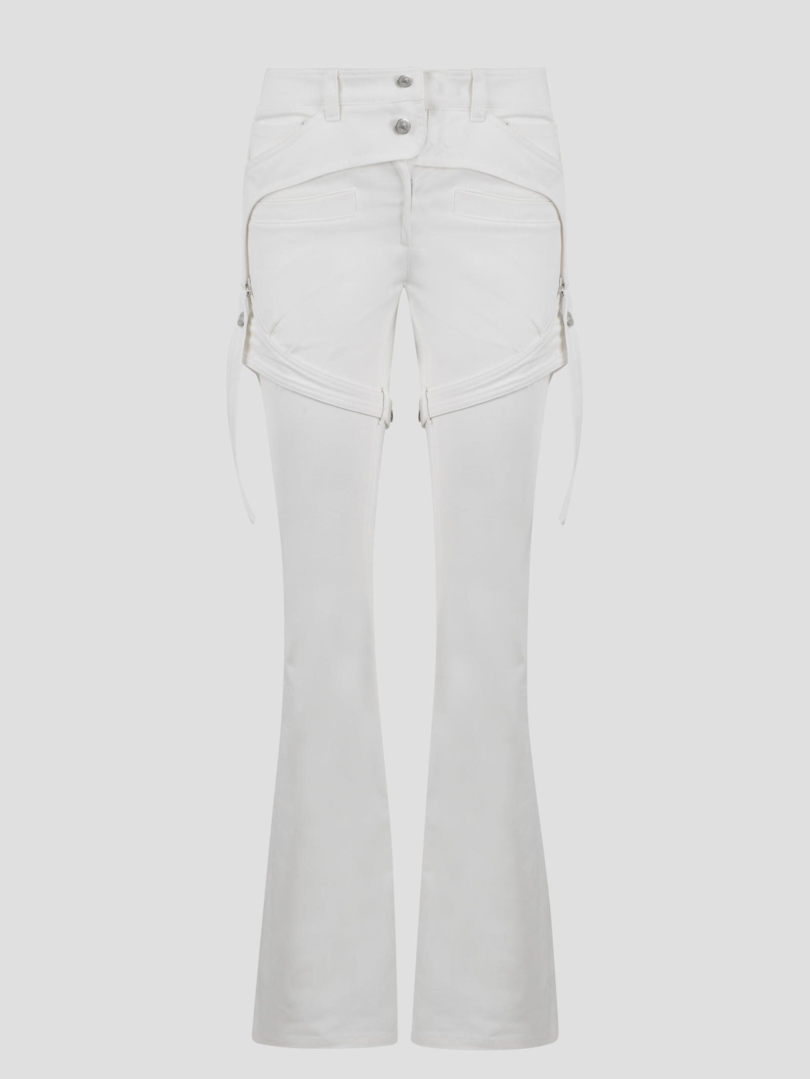 Courrèges Racer Cotton Pants