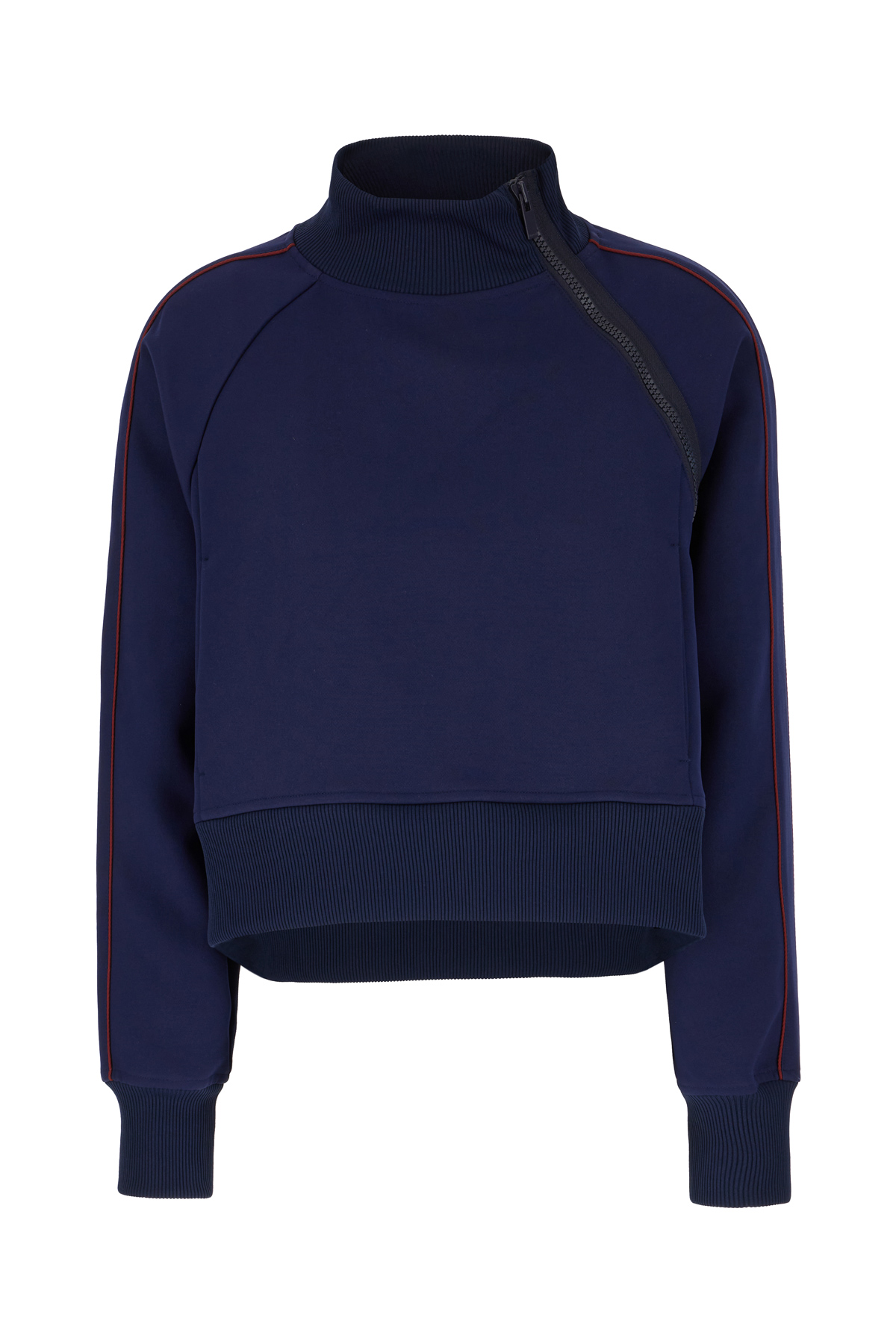 Blue Polyester Sweatshirt