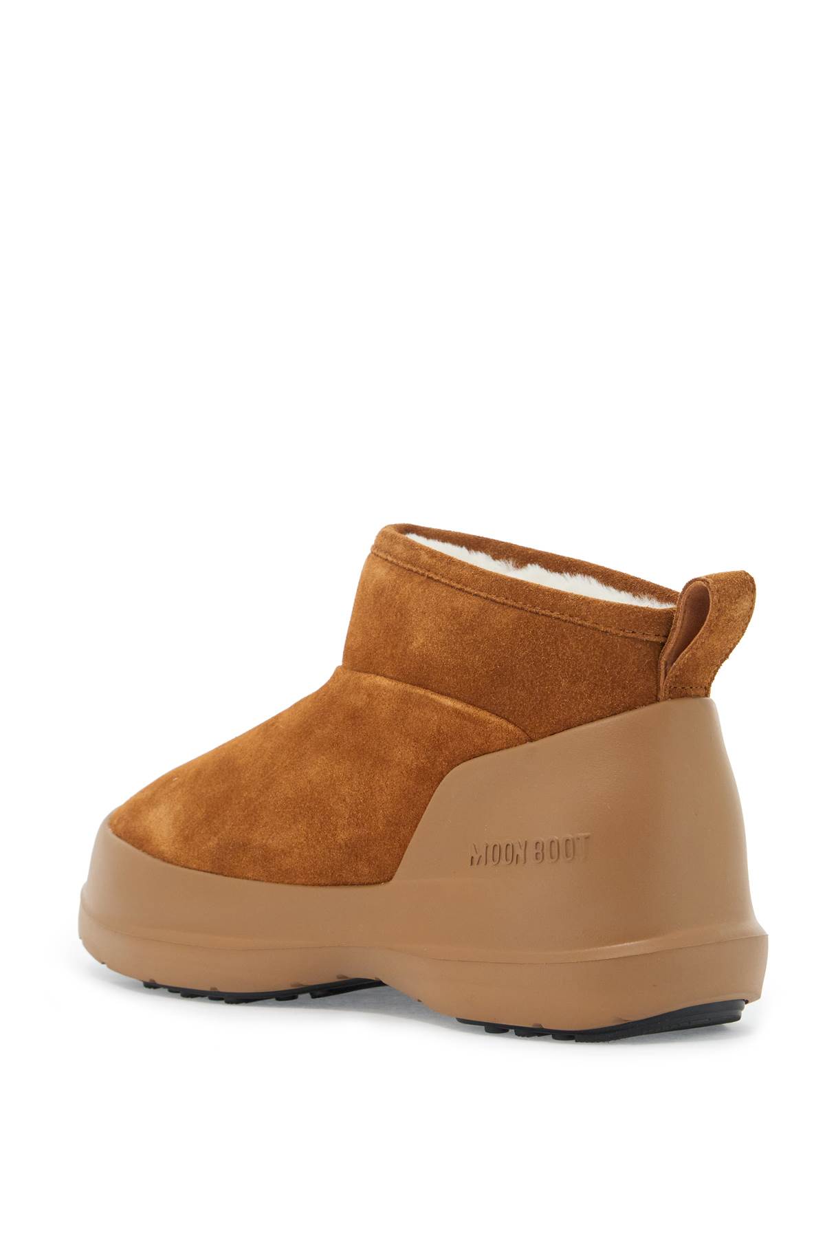 Moon Boot Luna Low Boots And Ankle Boots Brown In Marrone