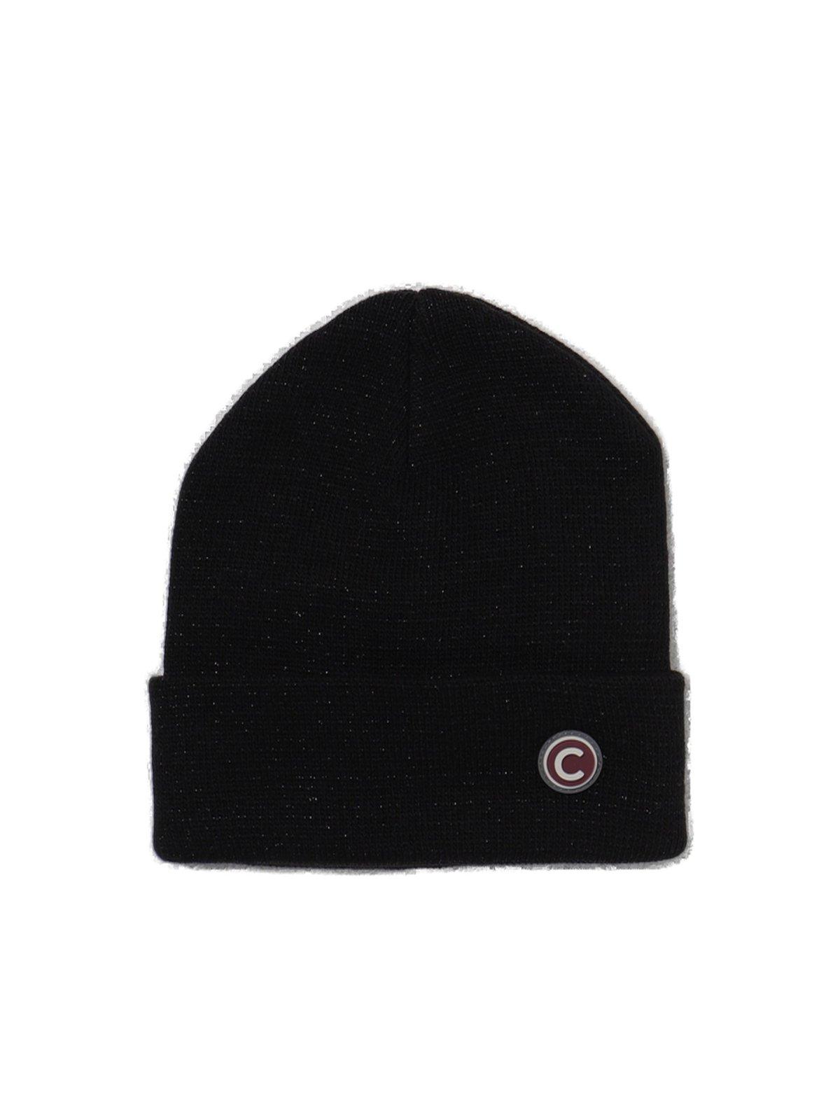 Logo-patch Knitted Beanie