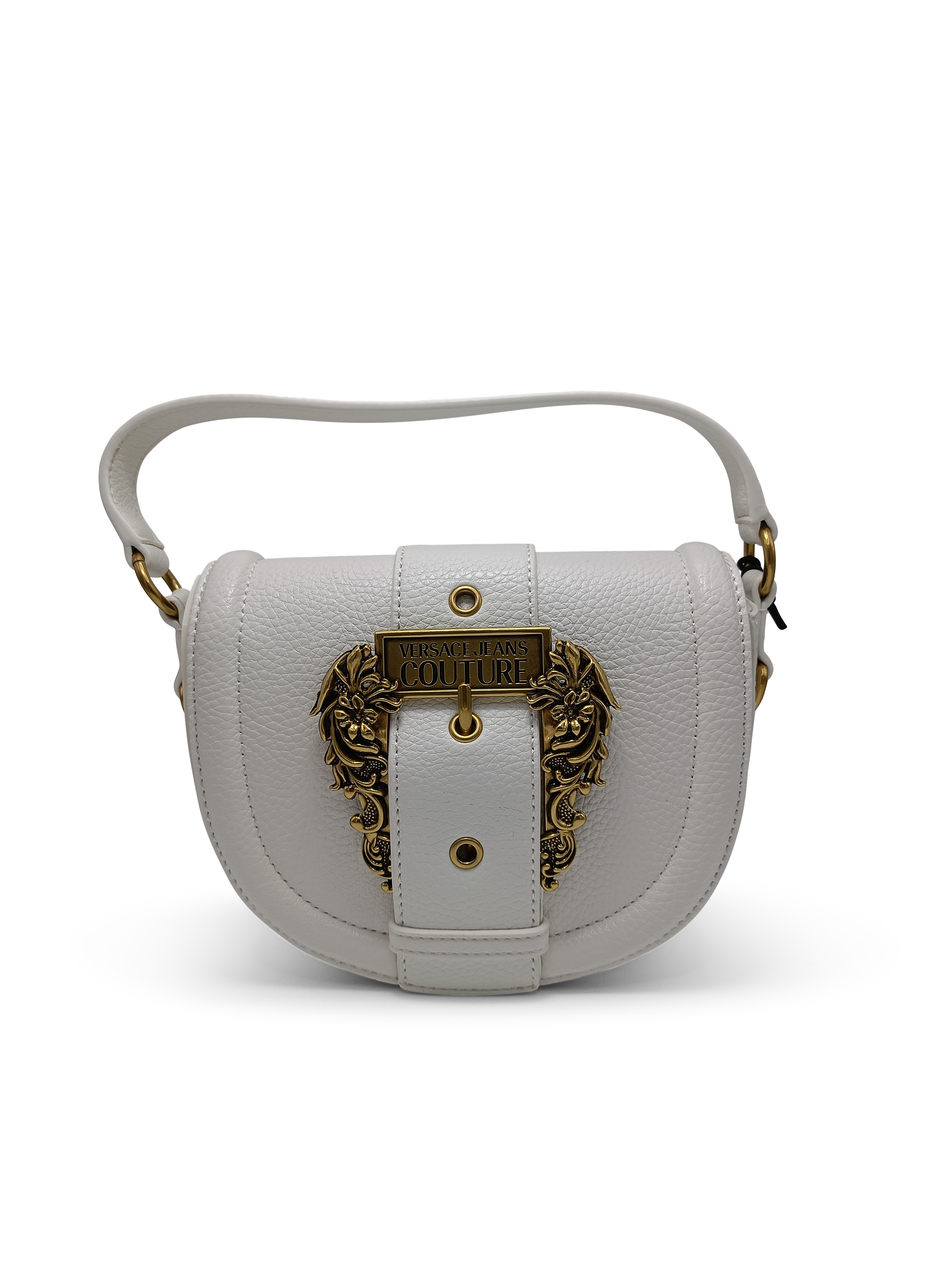 Couture Buckle Crossbody Bag