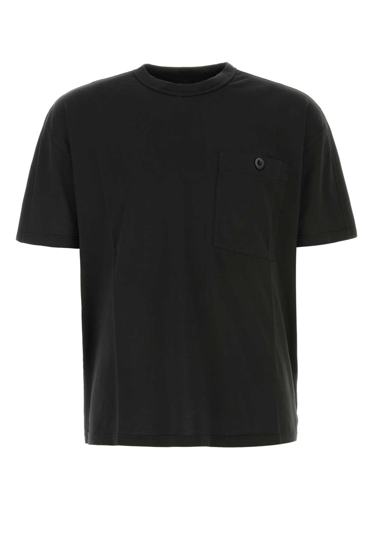 Black Cotton T-shirt