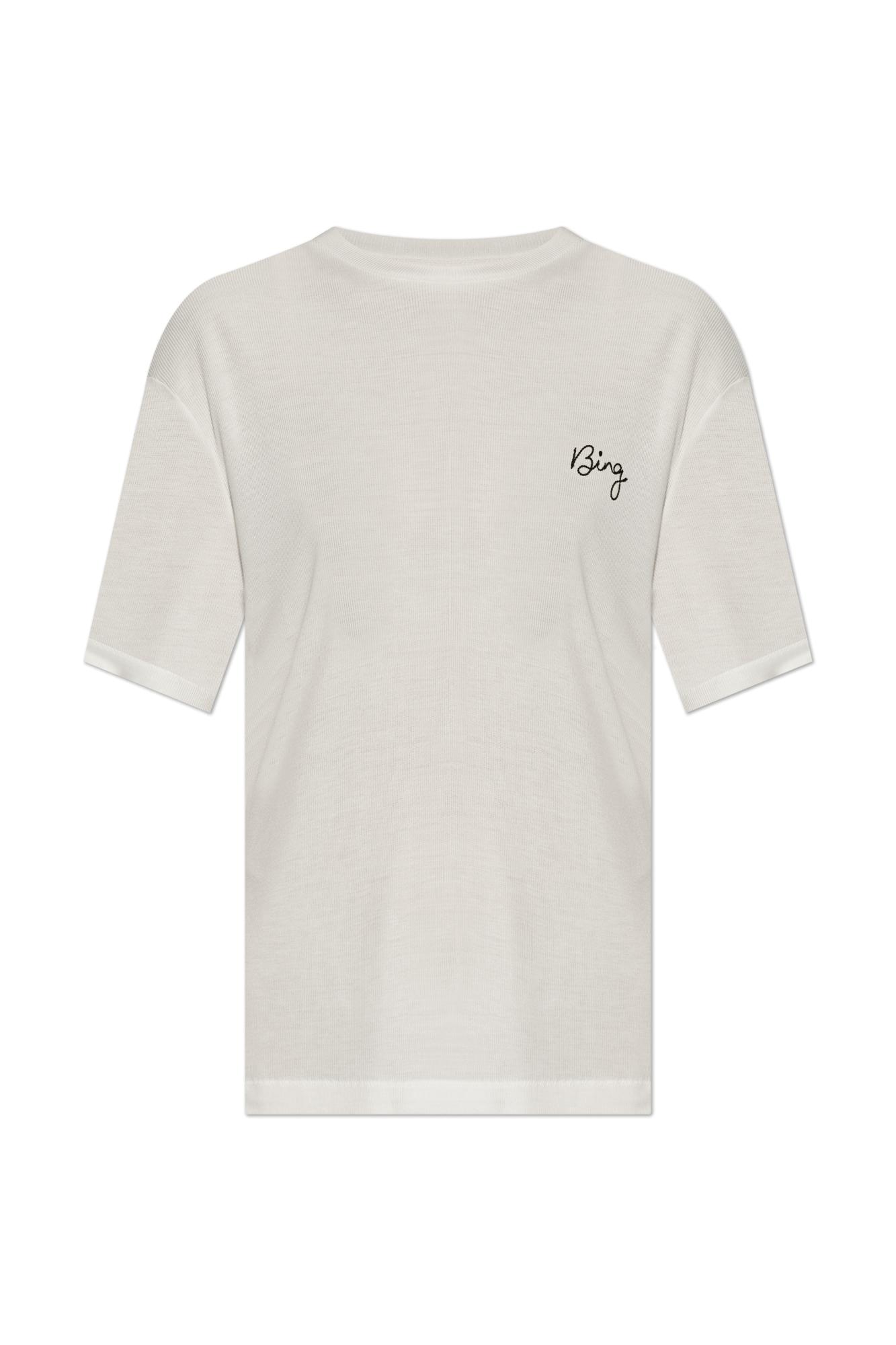 Striped T-shirt With Logo