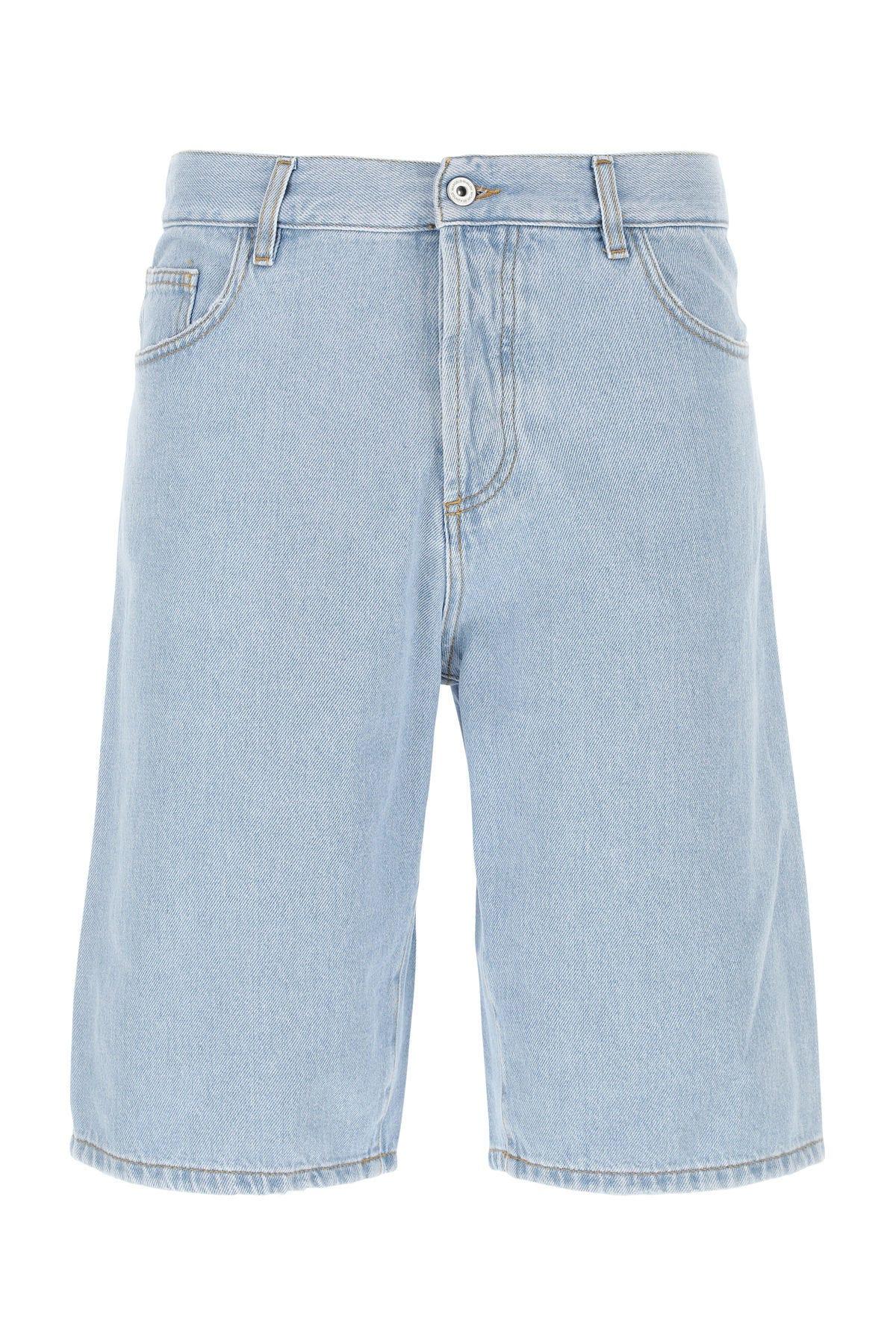 Denim Bermuda Shorts