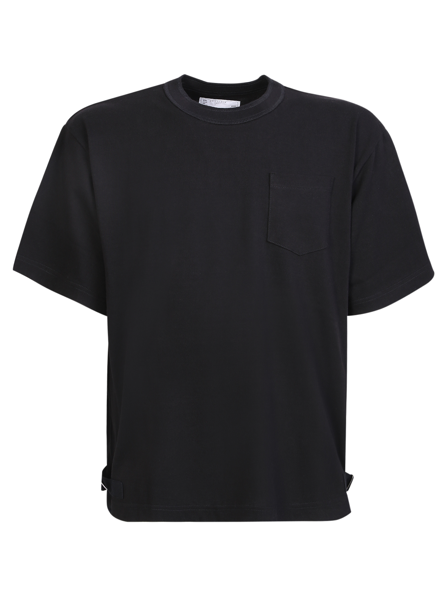 Buckle Detailed Crewneck T-shirt