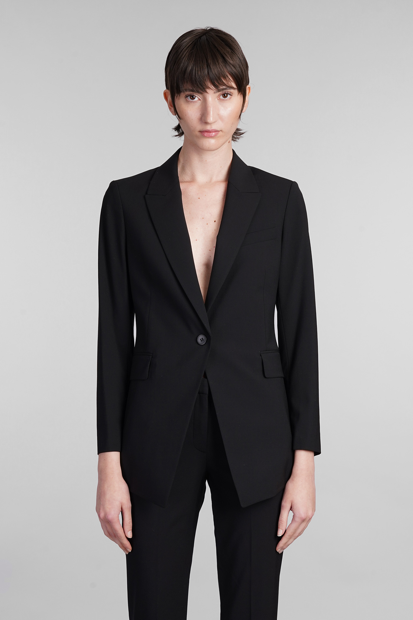 Blazer In Black Wool