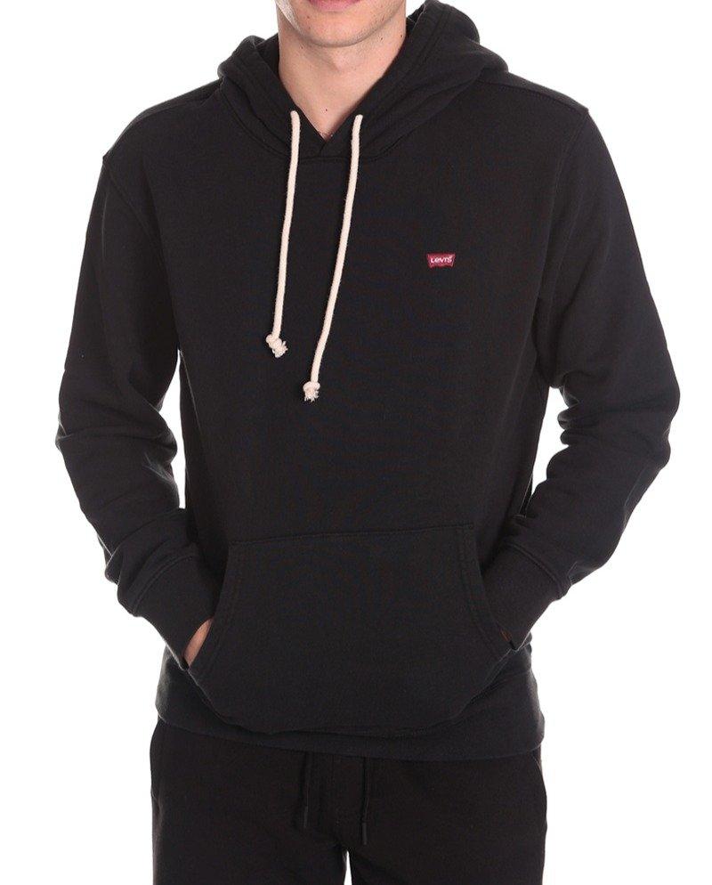 Logo Patch Drawstring Hoodie