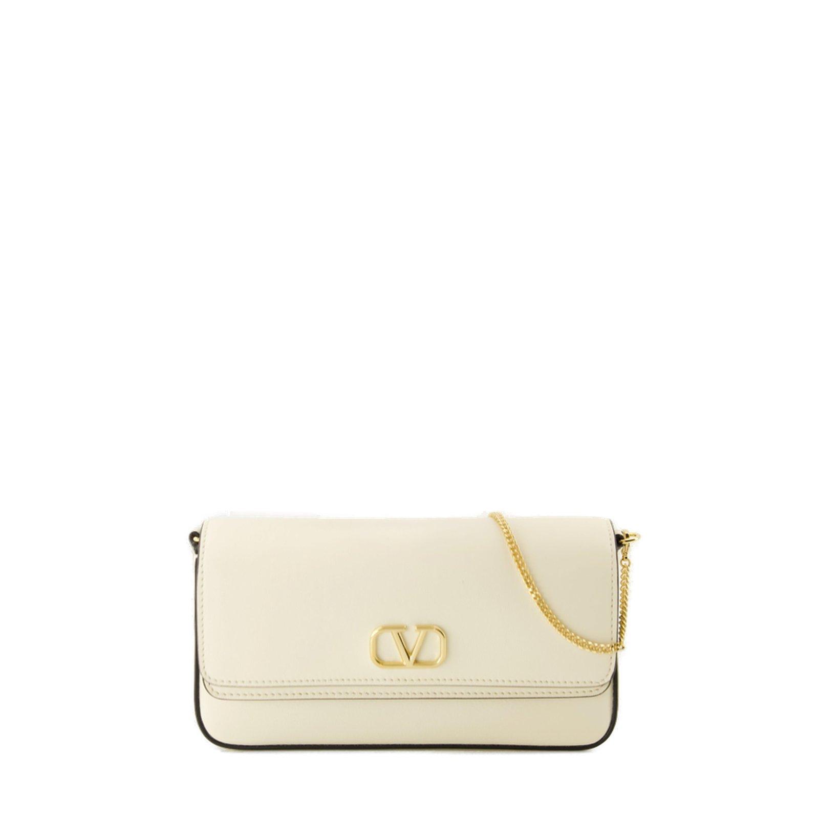 Vlogo Signature Foldover Top Crossbody Bag