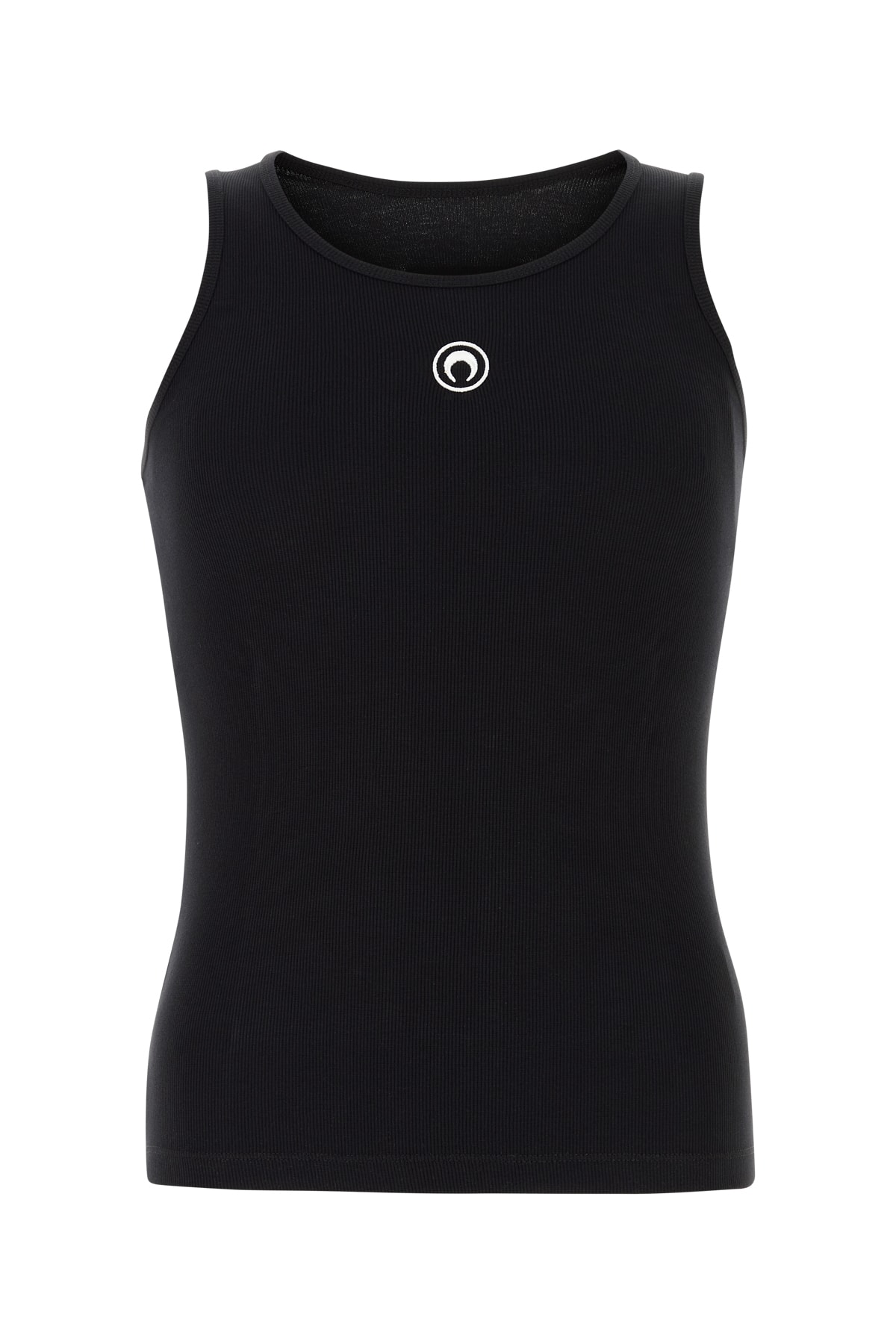 Moon Logo Ribbed Jersey Tank Top