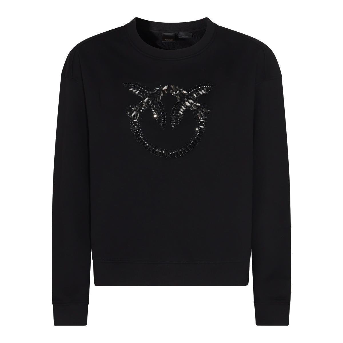 Logo Embellished Crewneck Sweatshirt