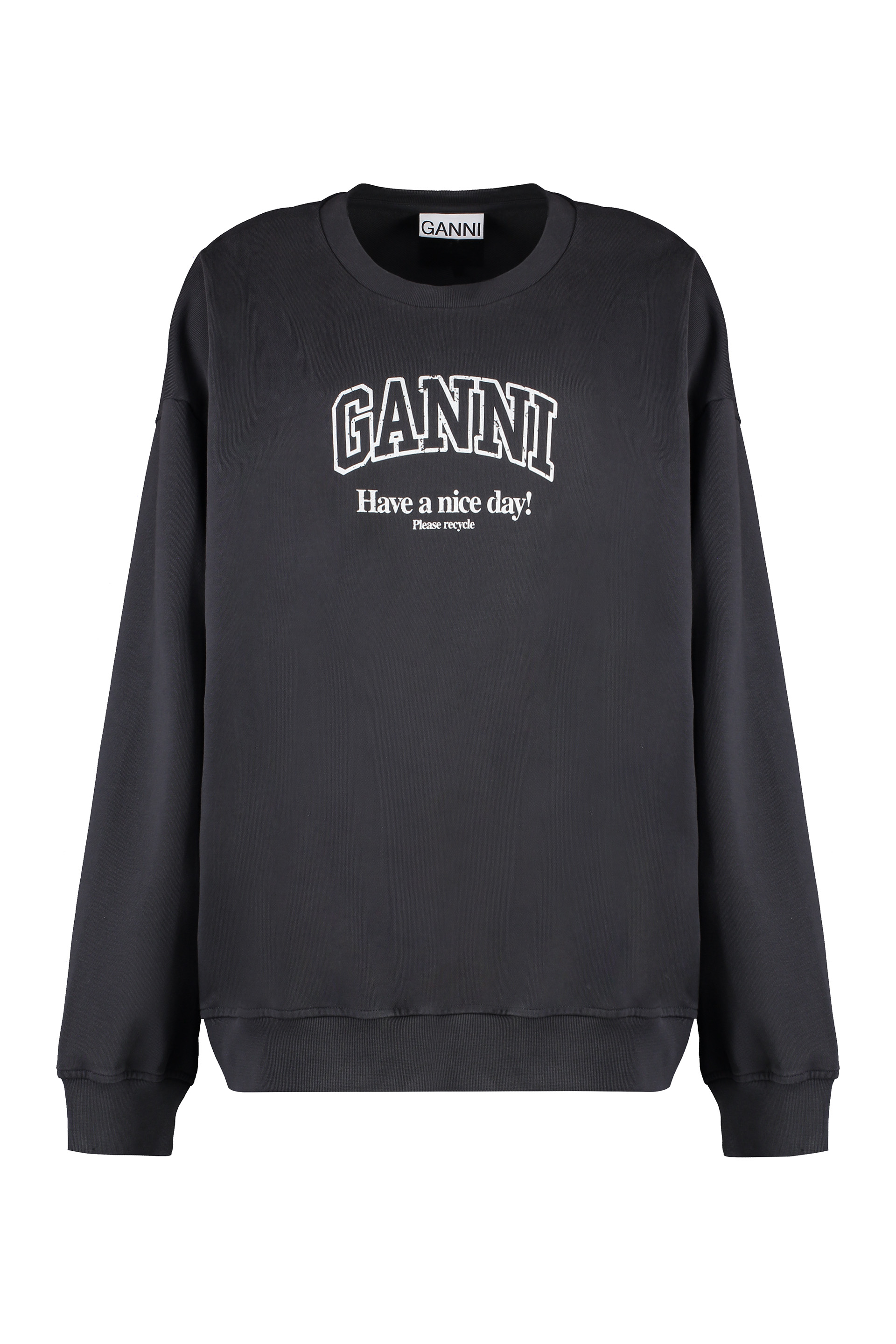 Cotton Crew-neck Sweatshirt