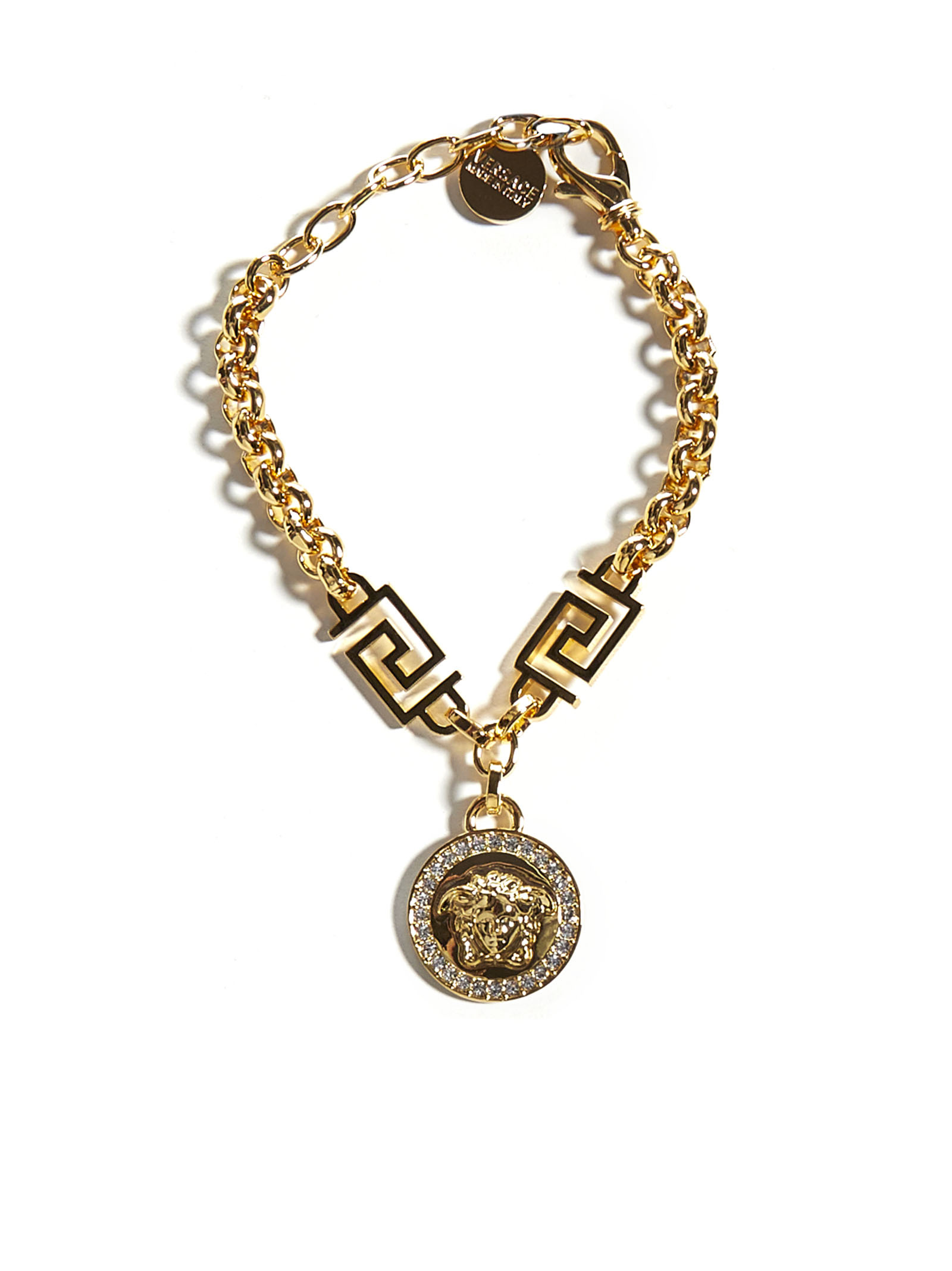 La Medusa Greca Bracelet With Crystals