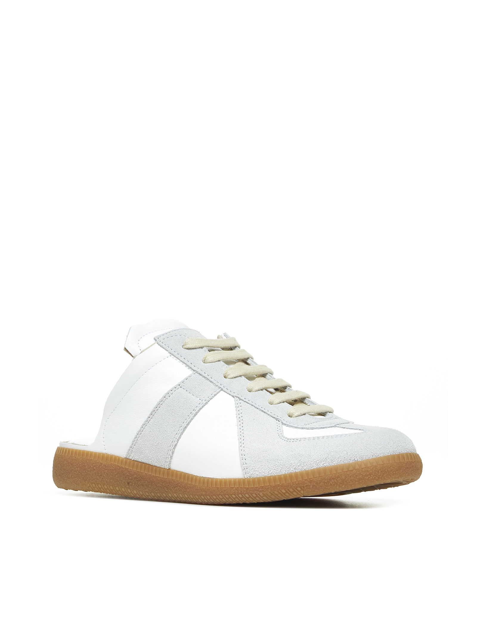 Shop Maison Margiela Sneakers In Dirty White