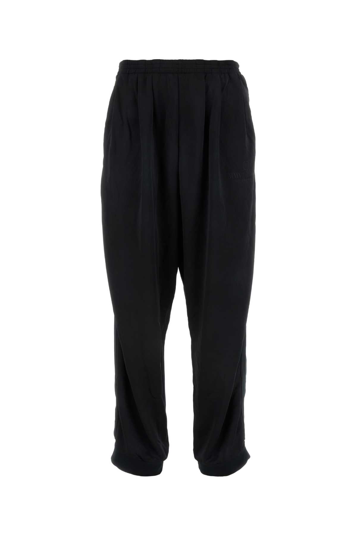 Black Polyester Pant