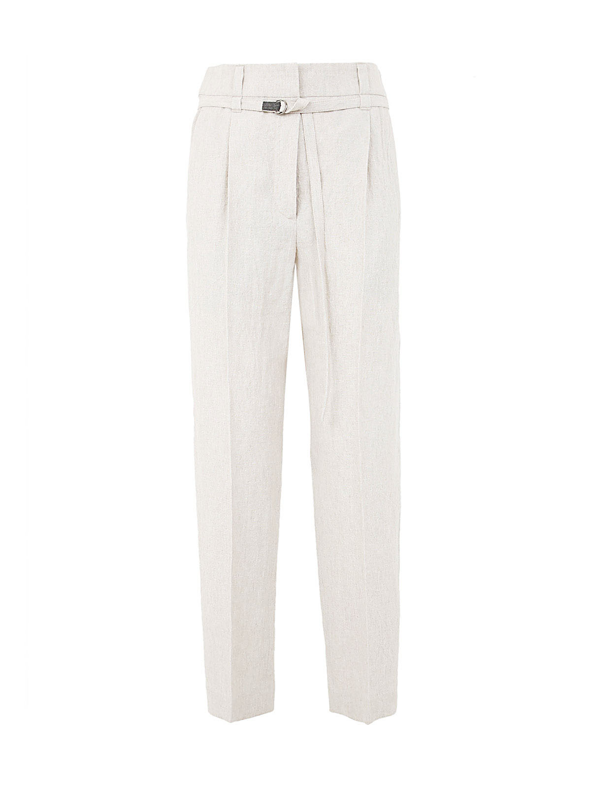 Cropped Tapered Trousers