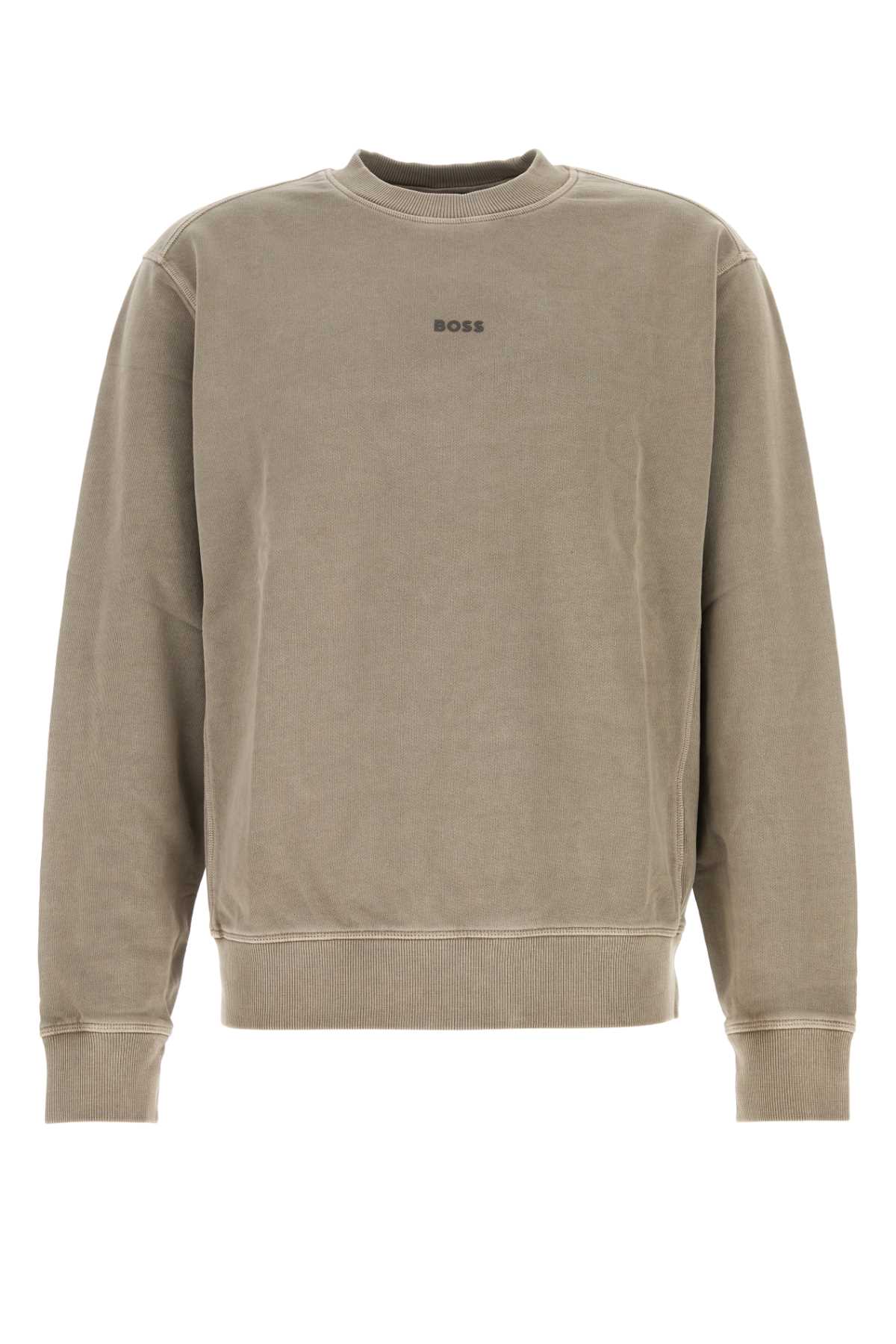 Sage Green Cotton Sweatshirt