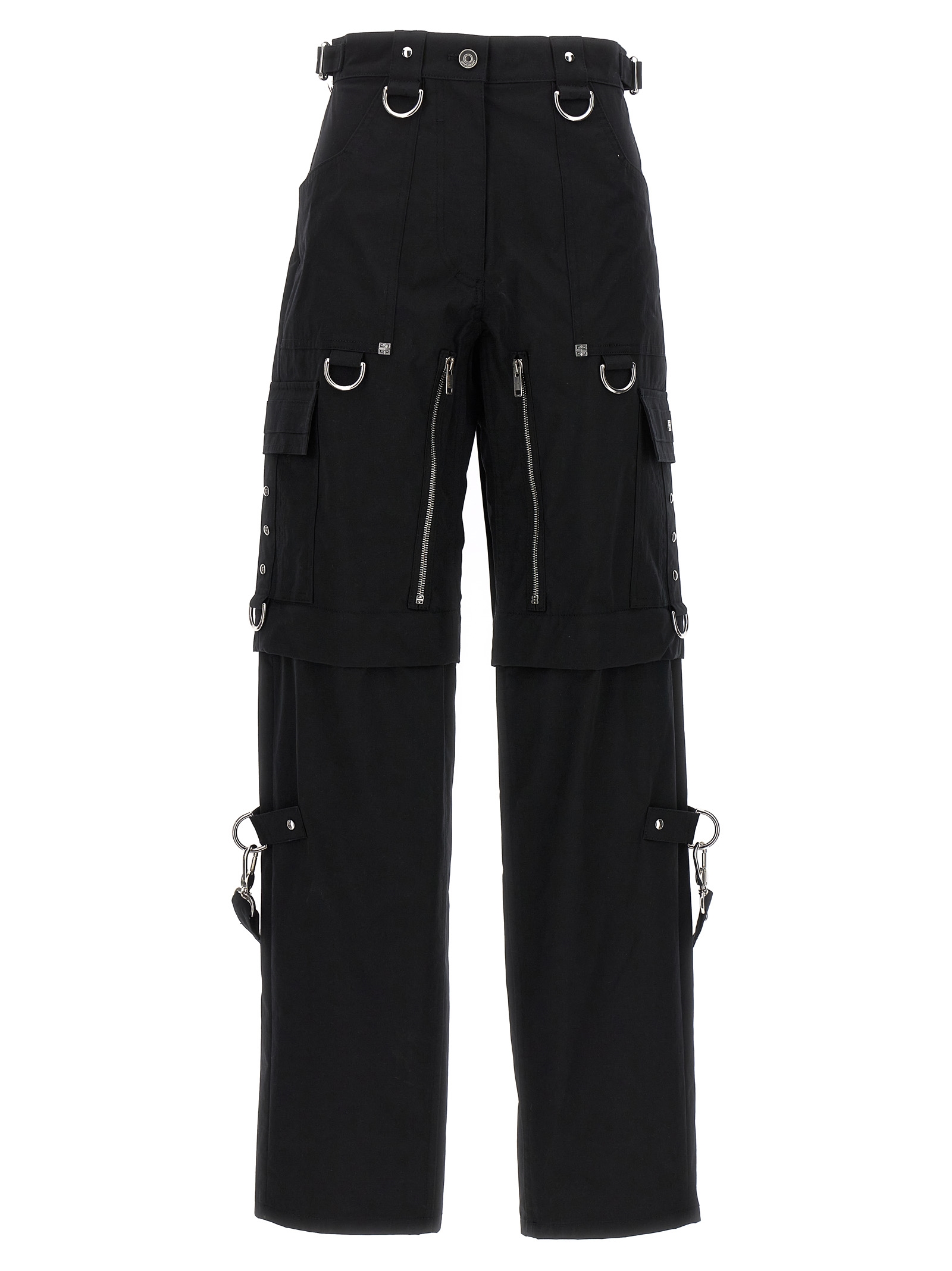 Two In One Detachable Cargo Pants With Suspenders