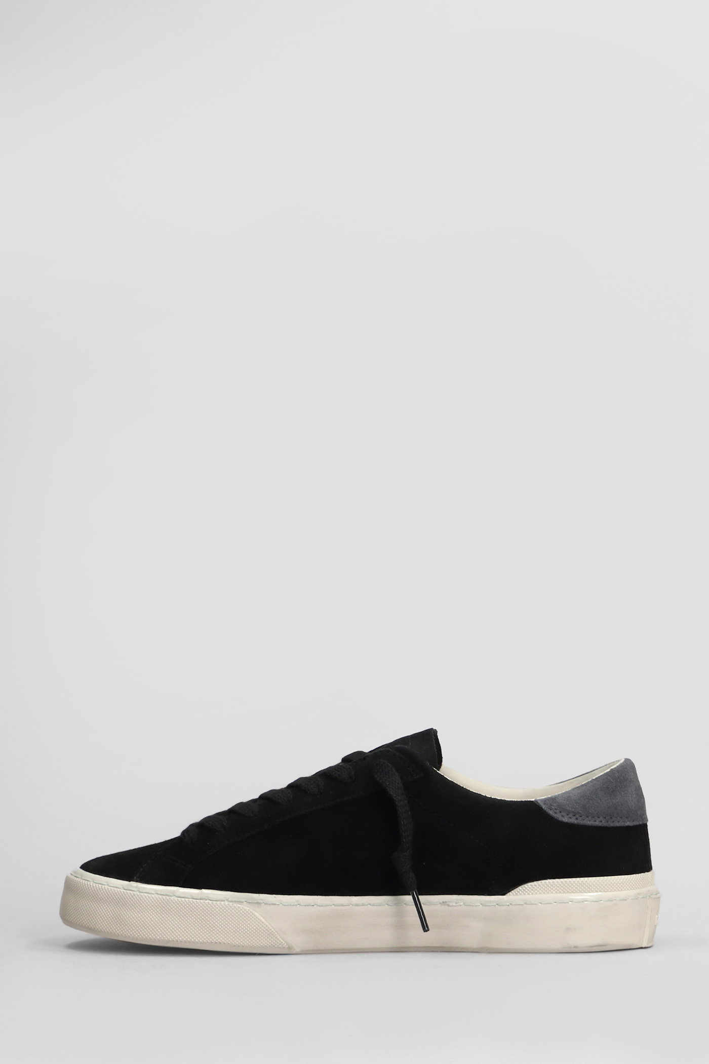 Shop Date Hill Low Sneakers In Black Suede