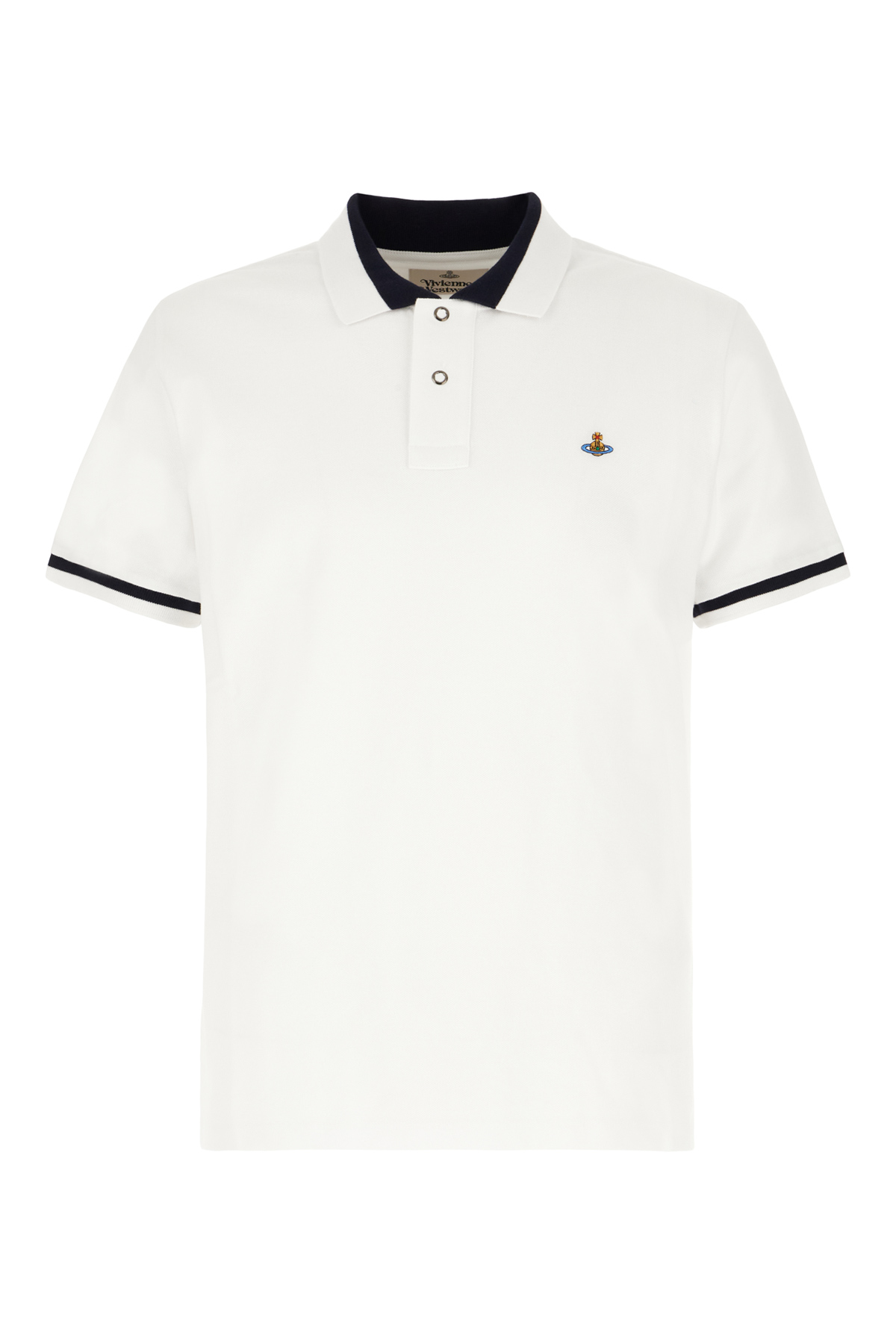 White Piquet Polo Shirt