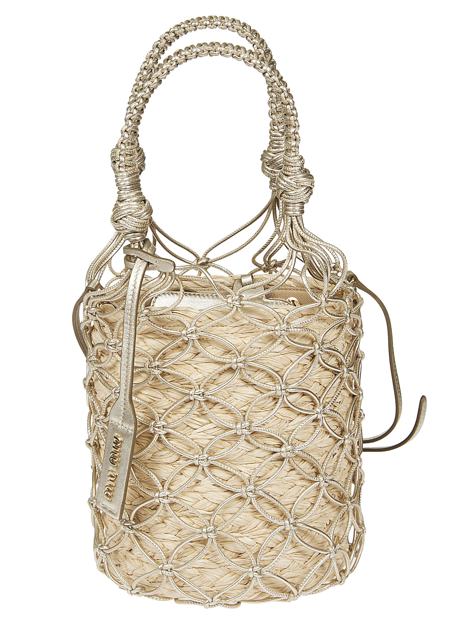 Woven Bucket Bag