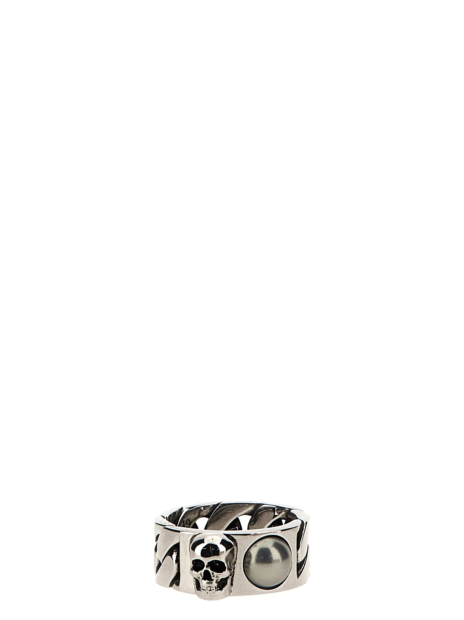 Skull Chain Ring