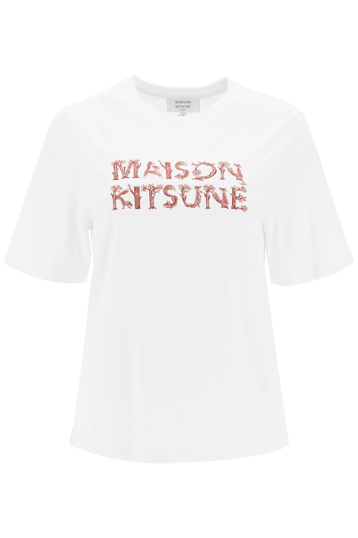 Maison Kitsuné Woodland Alphabet T-shirt