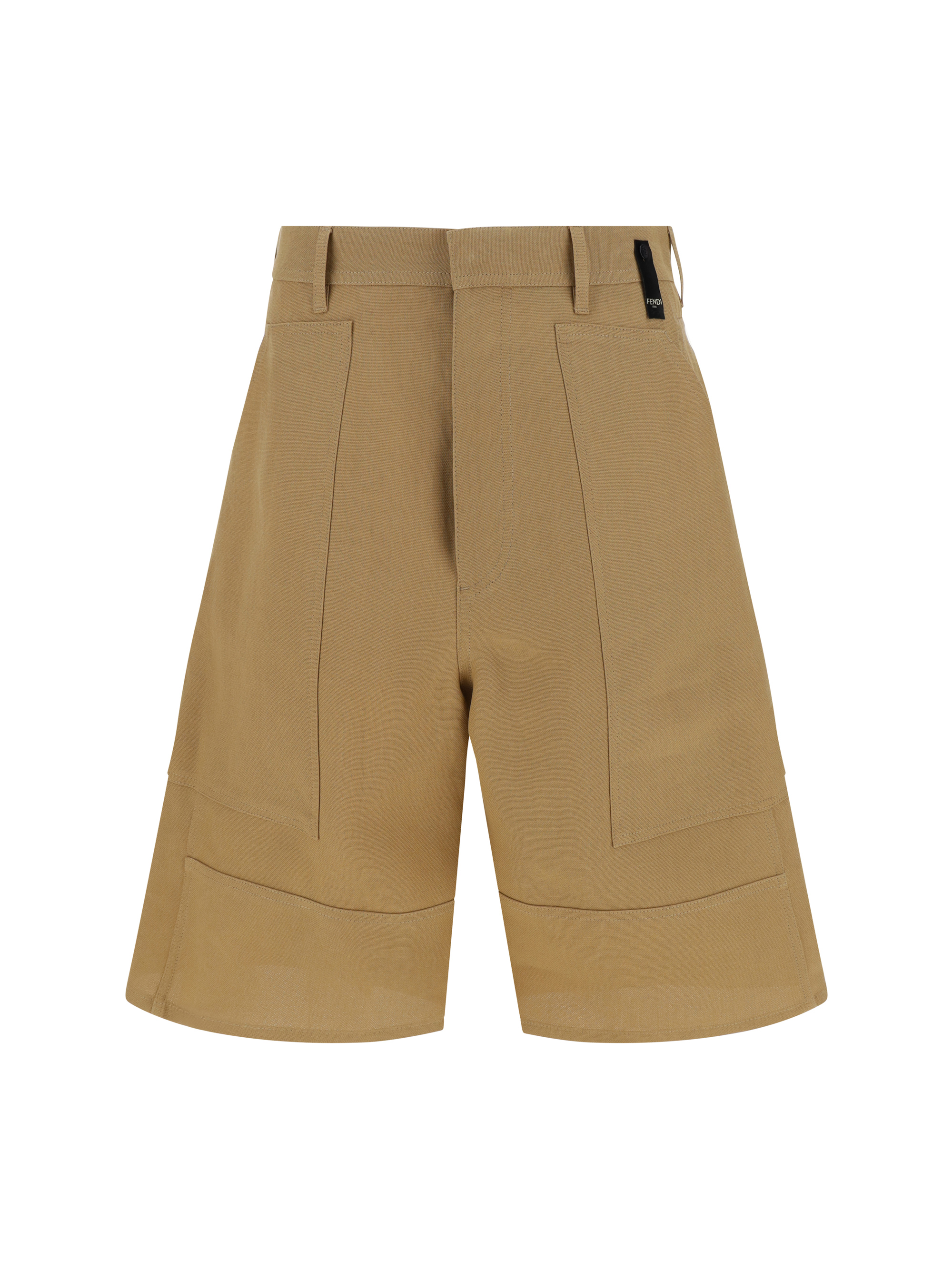 Canvas Bermuda Shorts