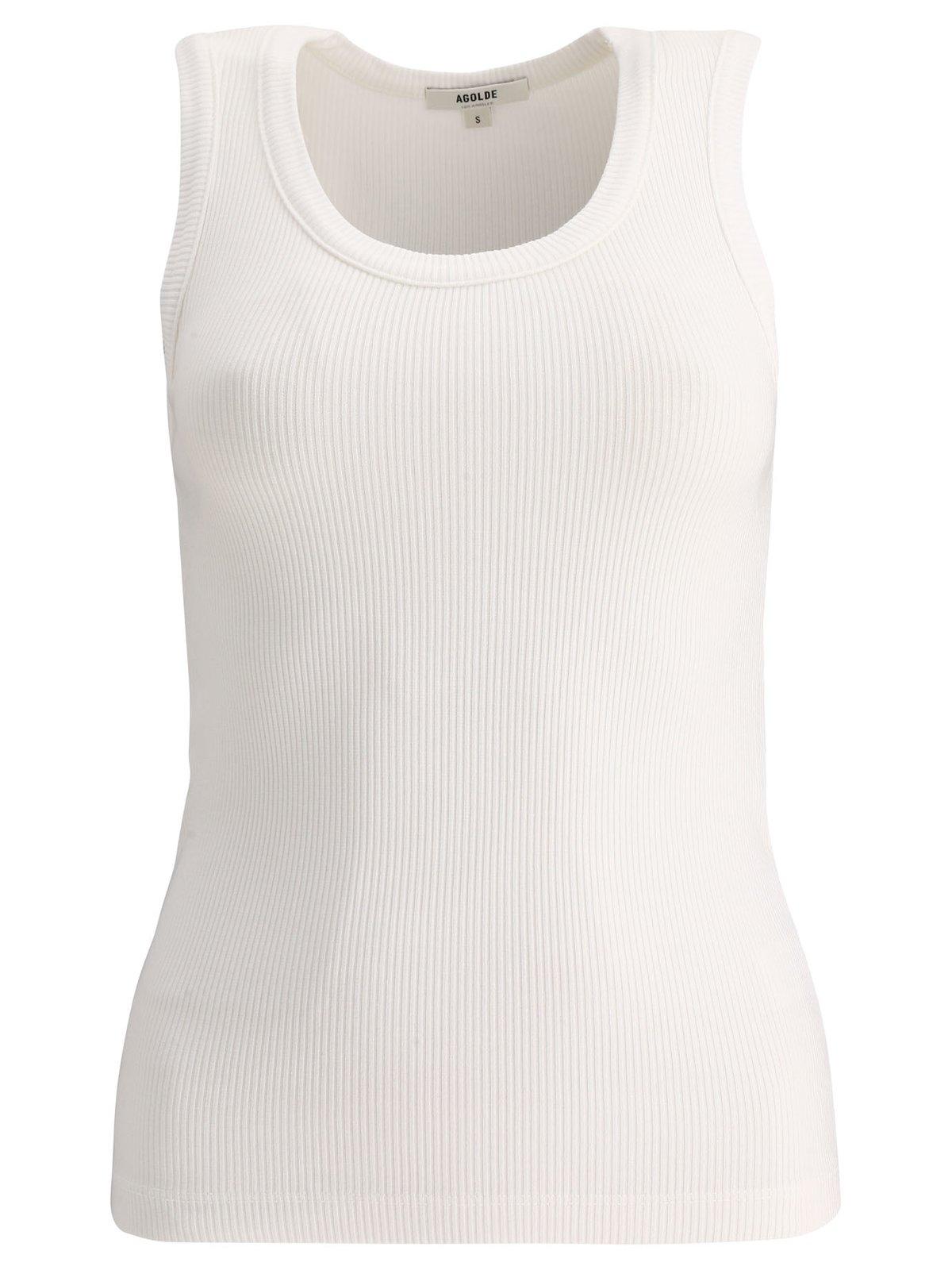 Sleeveless Straight Hem Tank Top