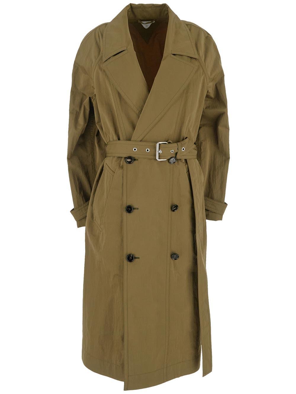 Nylon Trench Coat