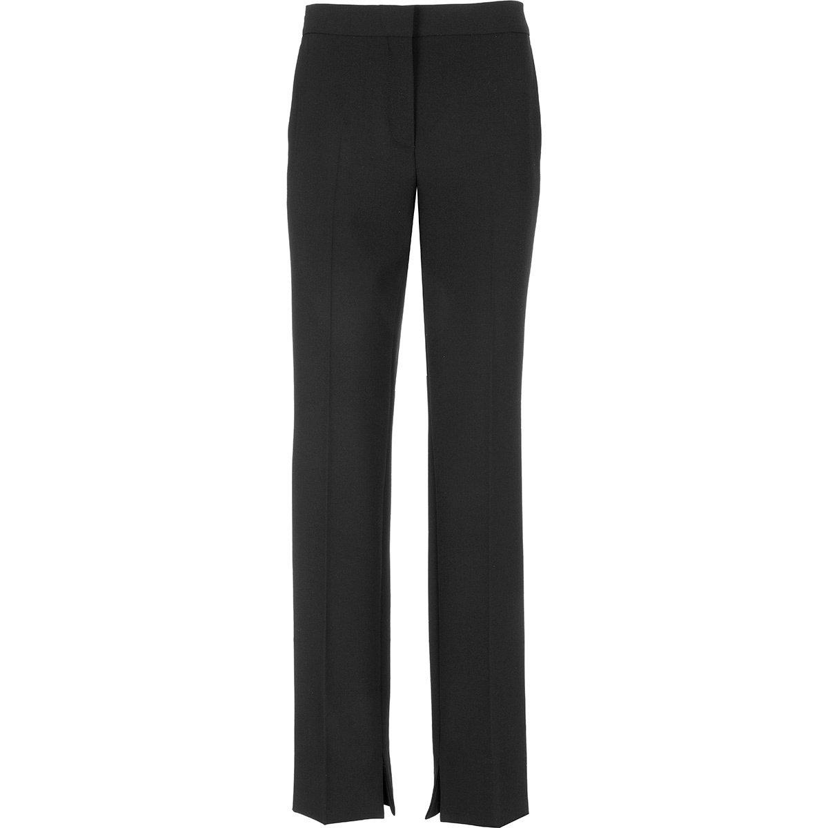 Split Cuff Straight Leg Trousers