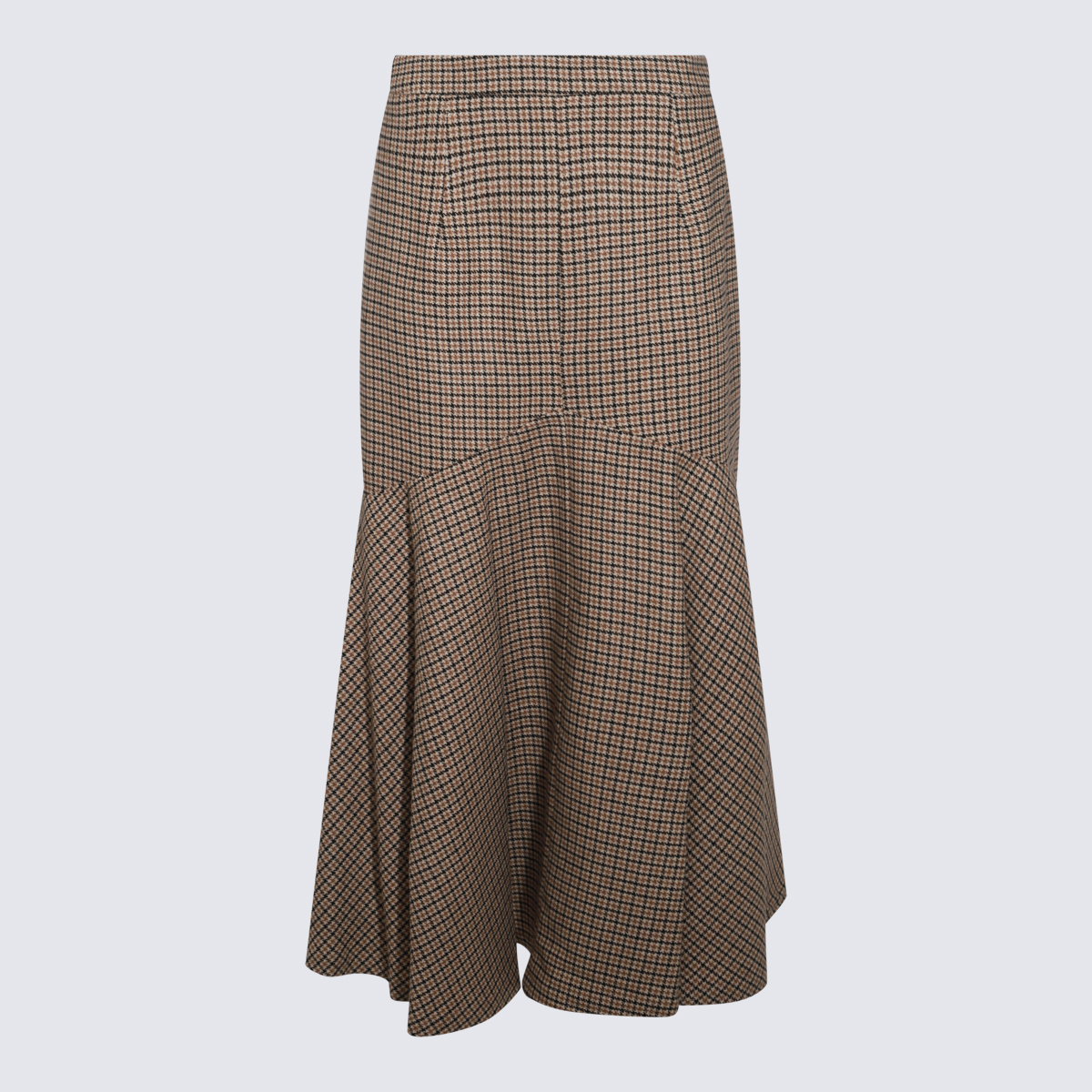 Brown Wool Skirt