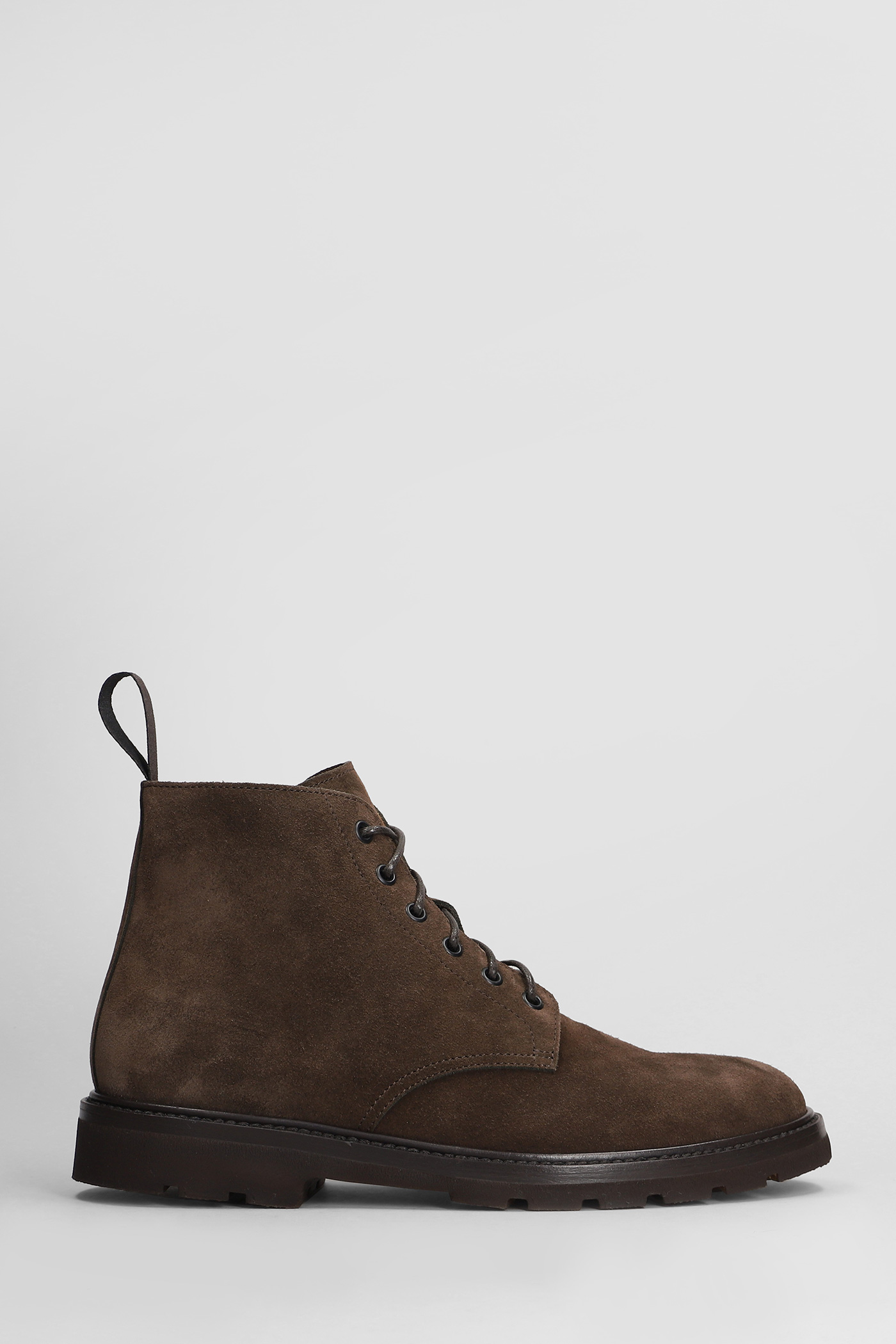 Ankle Boots In Brown Suede