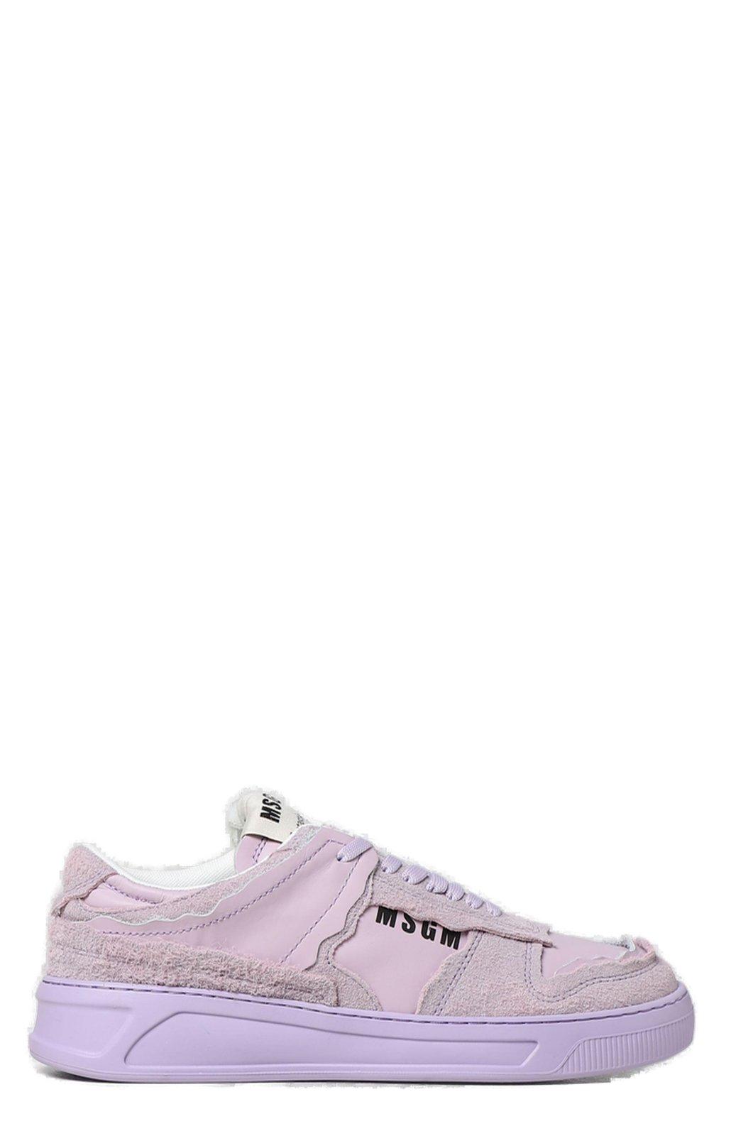 Logo Printed Low-top Sneakers MSGM