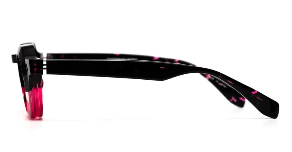 Factory900 Eyeglasses In Black/pink