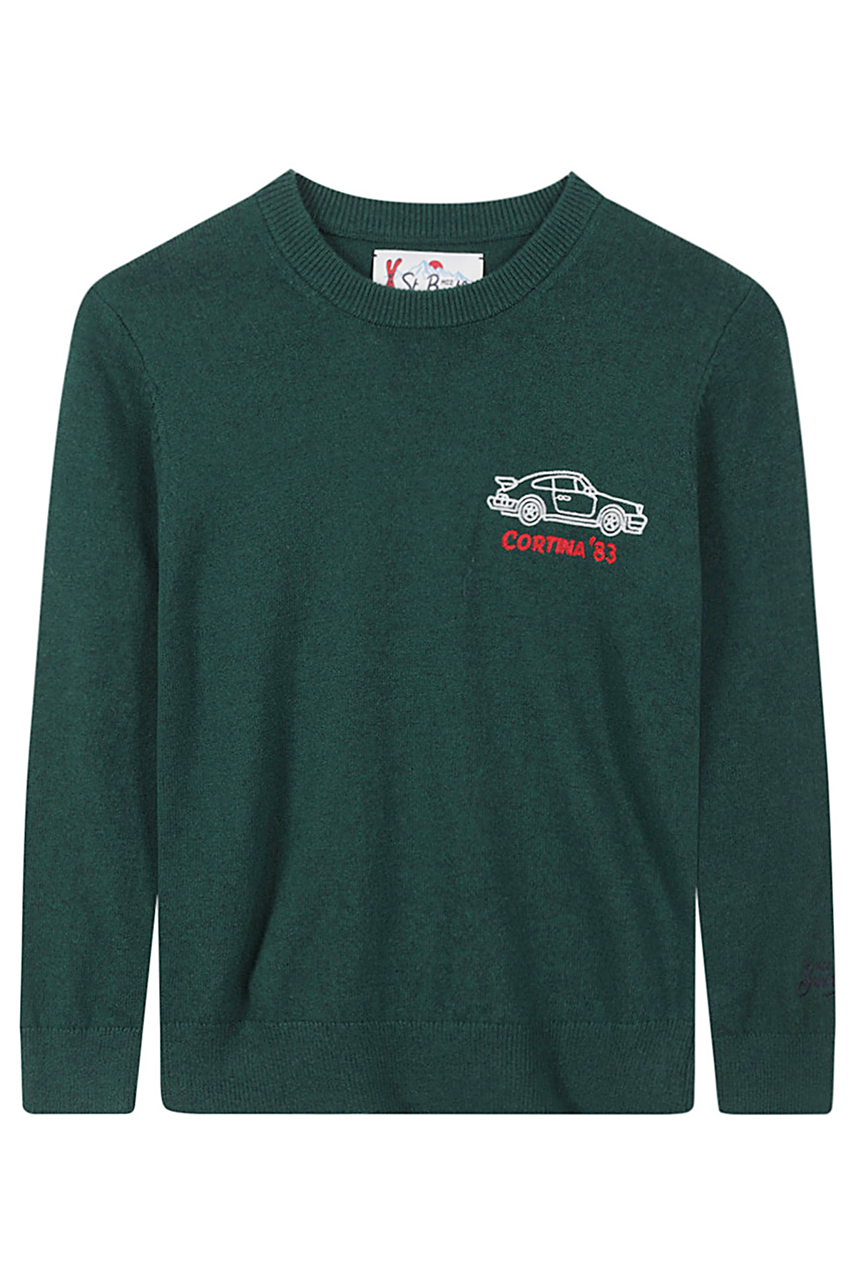 Mc2 Saint Barth Crewneck Sweater In Emb