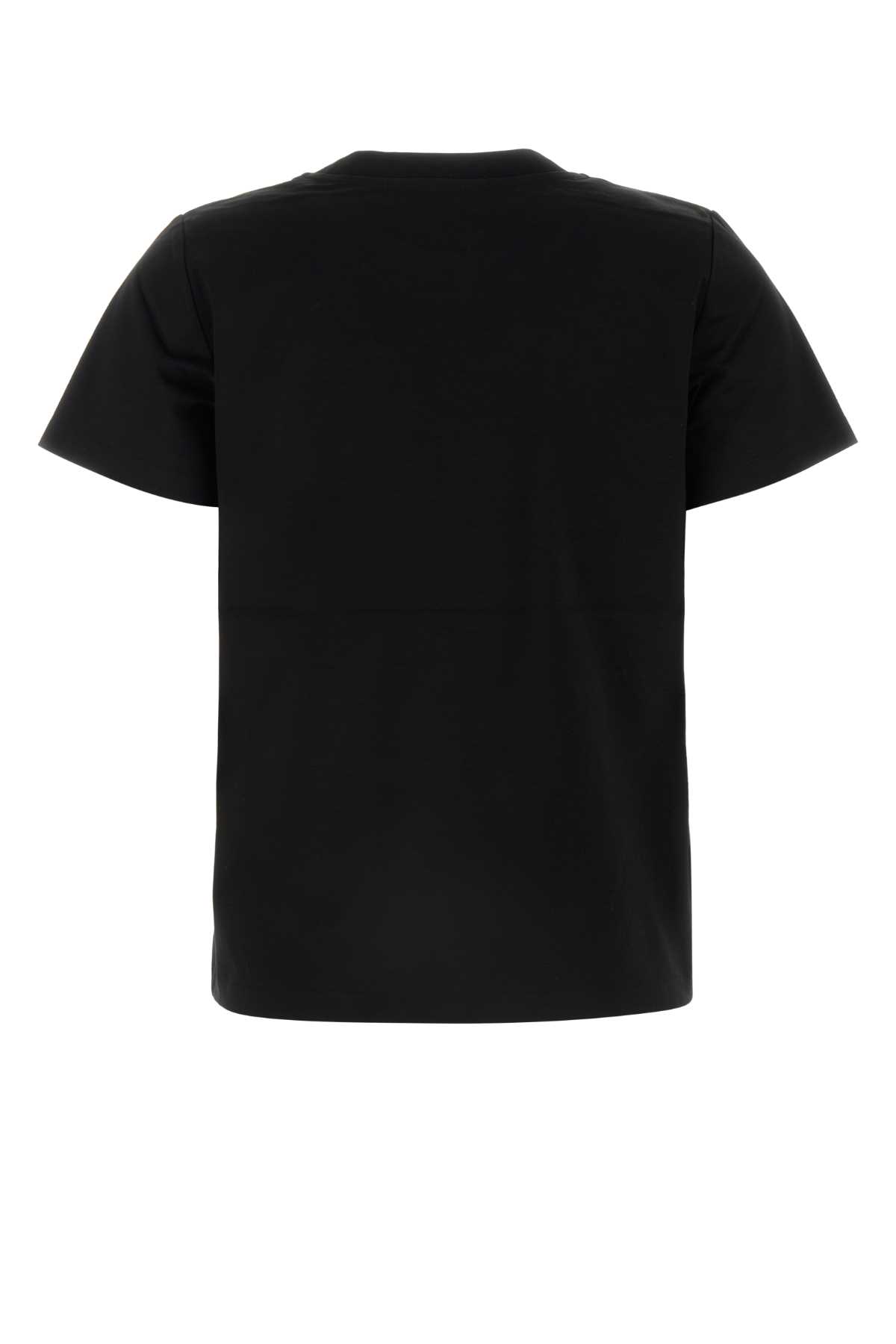 Tatras Crew Neck Short Sleeves Cotton T-shirt In Black
