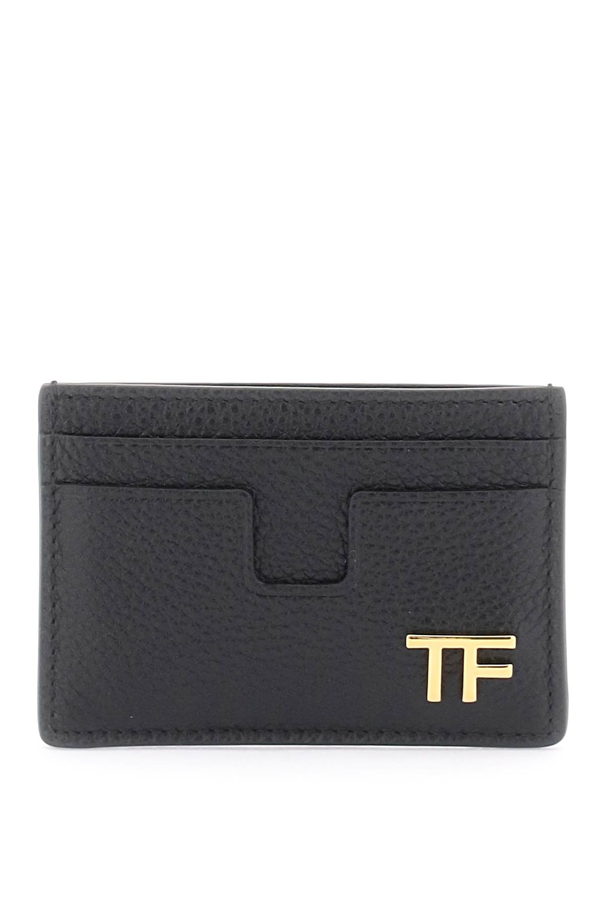 Pebbled Calfskin Card Holder