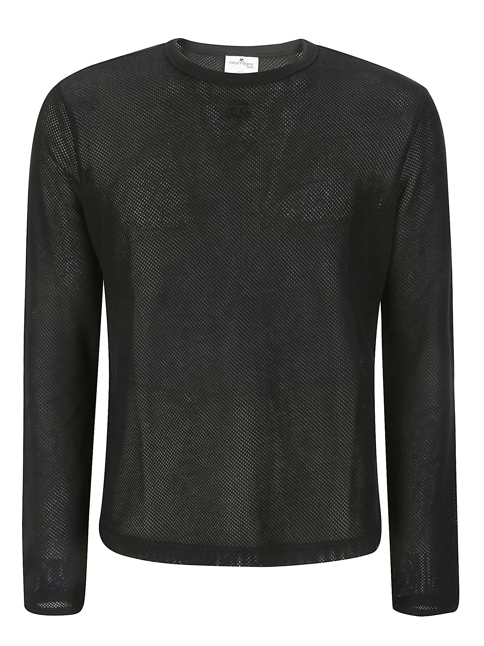 Courrèges Mesh Long-sleeved T-shirt