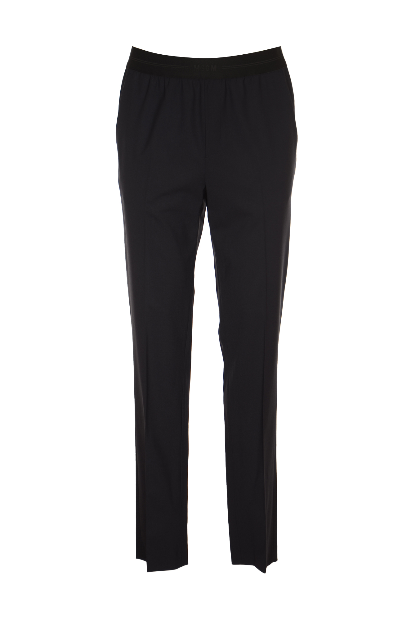 Elastic Logo Waist Trousers