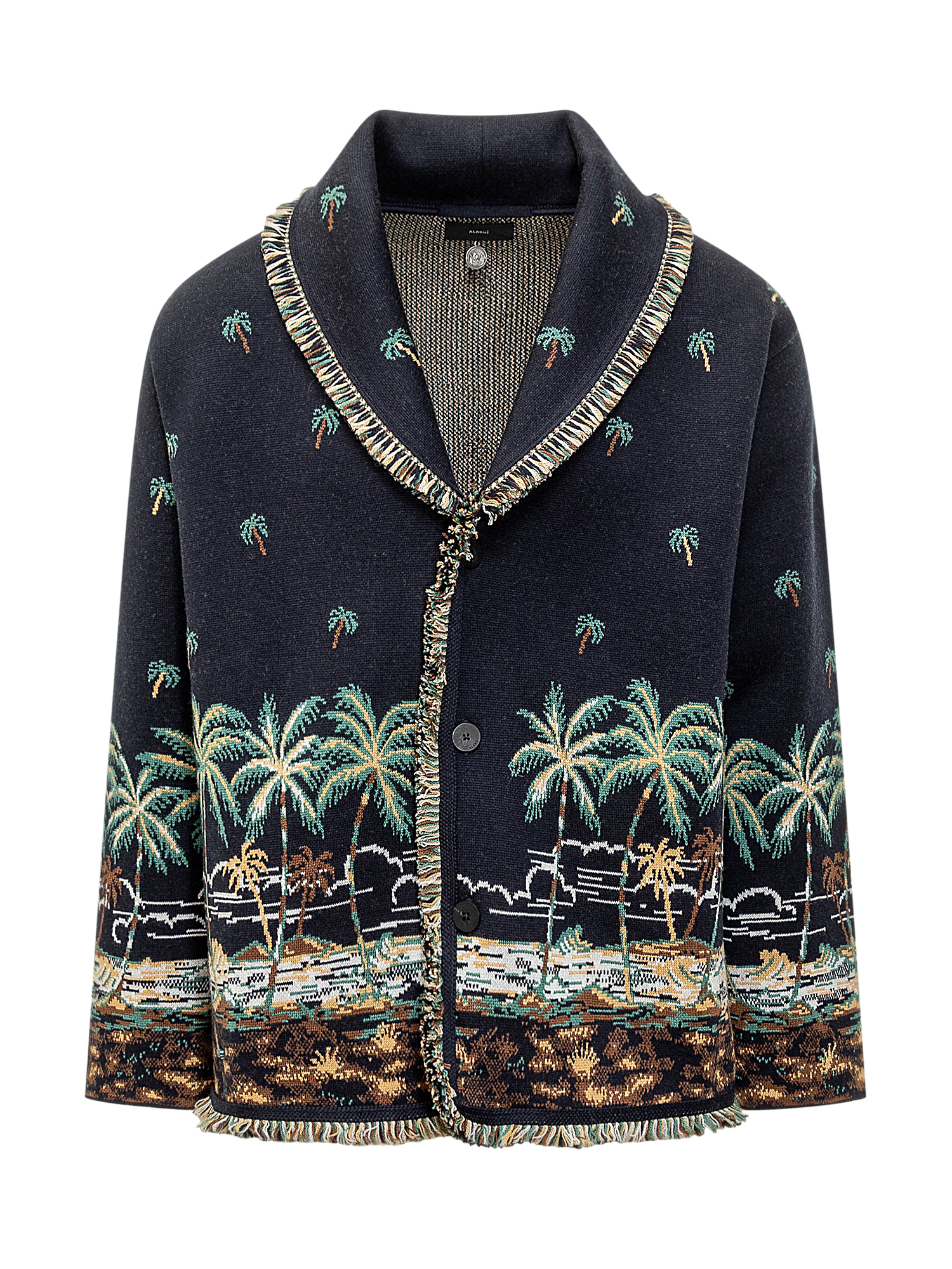 Embroidered Wool The Tale Of A Hawaiian Cardigan