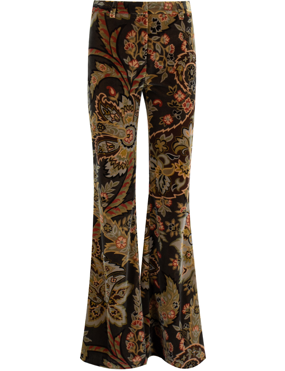 Paisley Flared Trousers