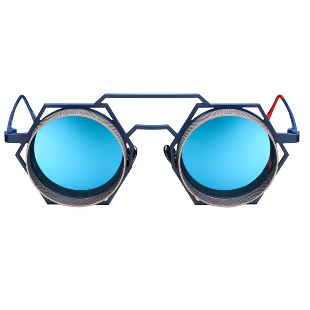 Vysen Nk-6dark Blue Matte & Silver In Dark Blue Matte & Silver