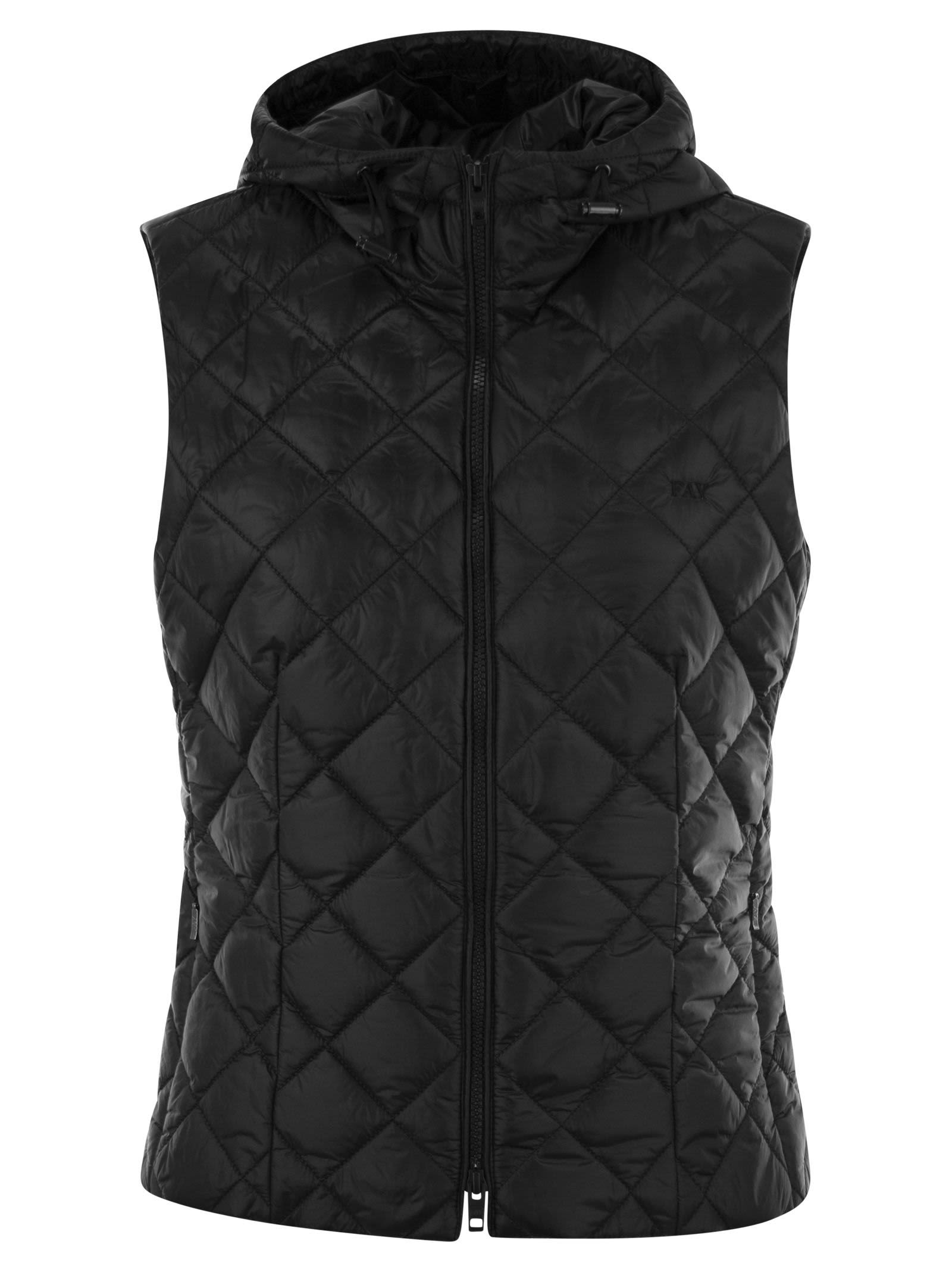 Quilted Nylon Waistcoat