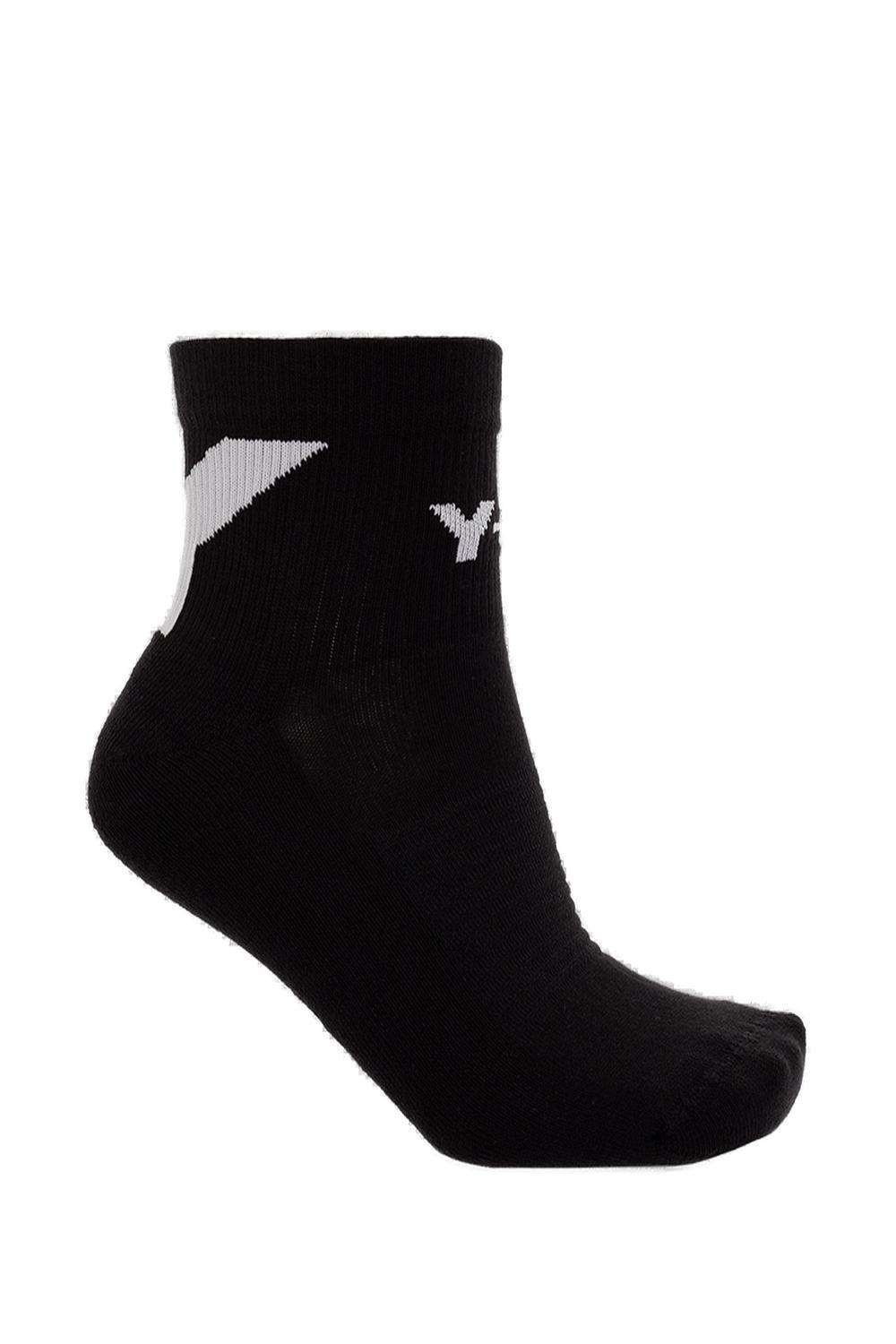 Logo Intarsia Socks