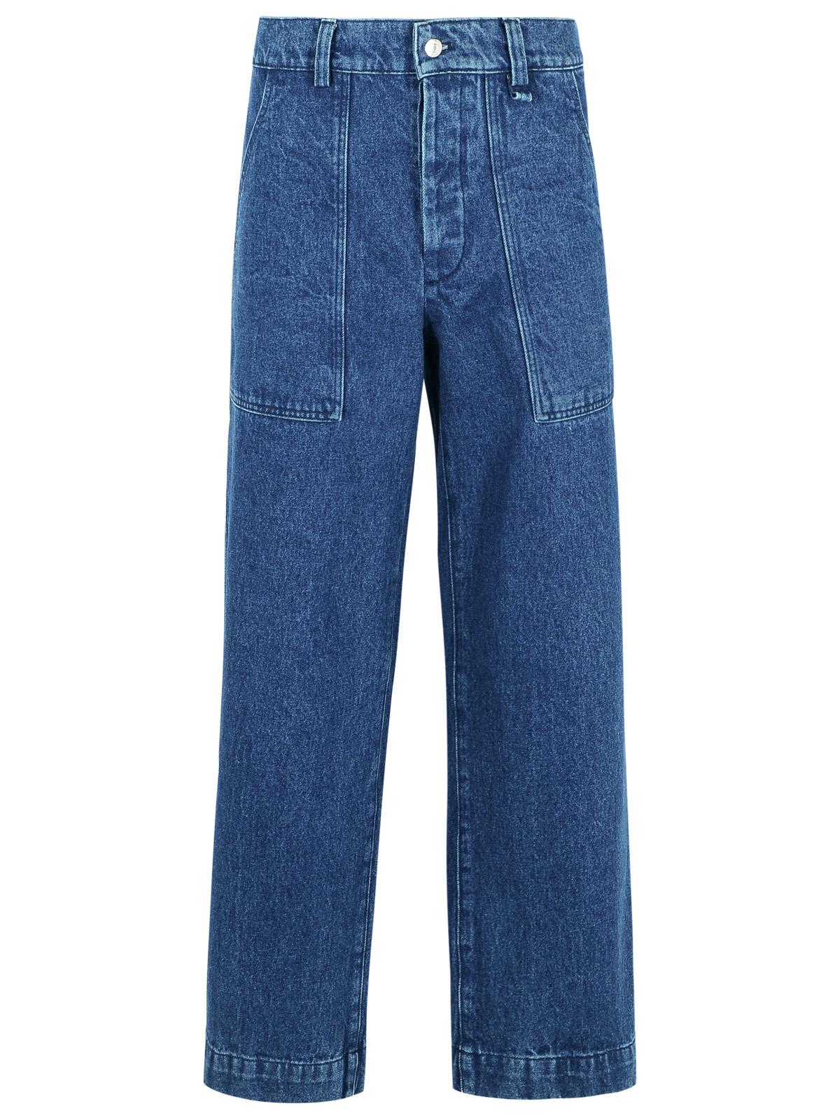 Maison Kitsuné workwear Blue Denim Jeans